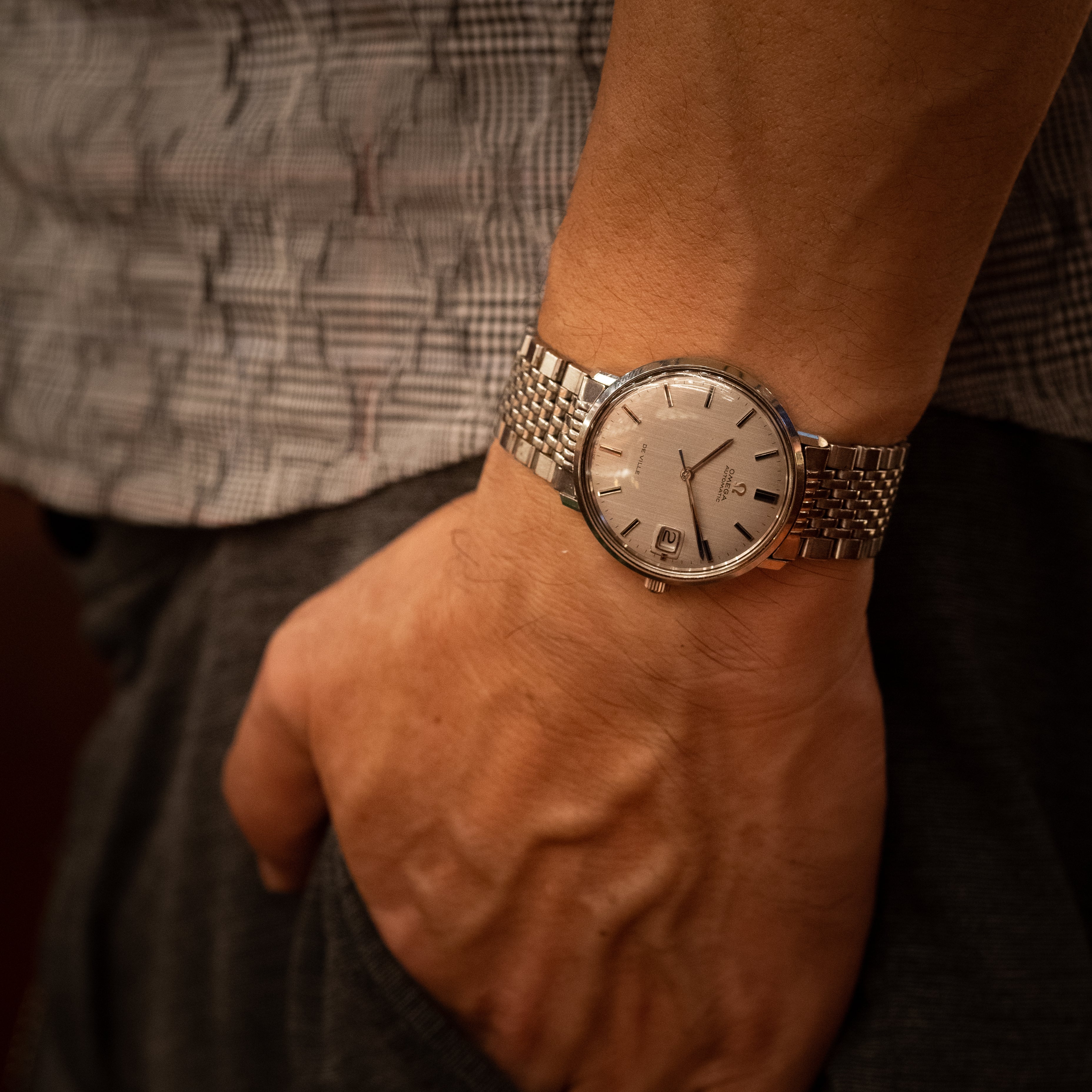 オメガ デ・ヴィル 純正ステンレスブレス 1960年代