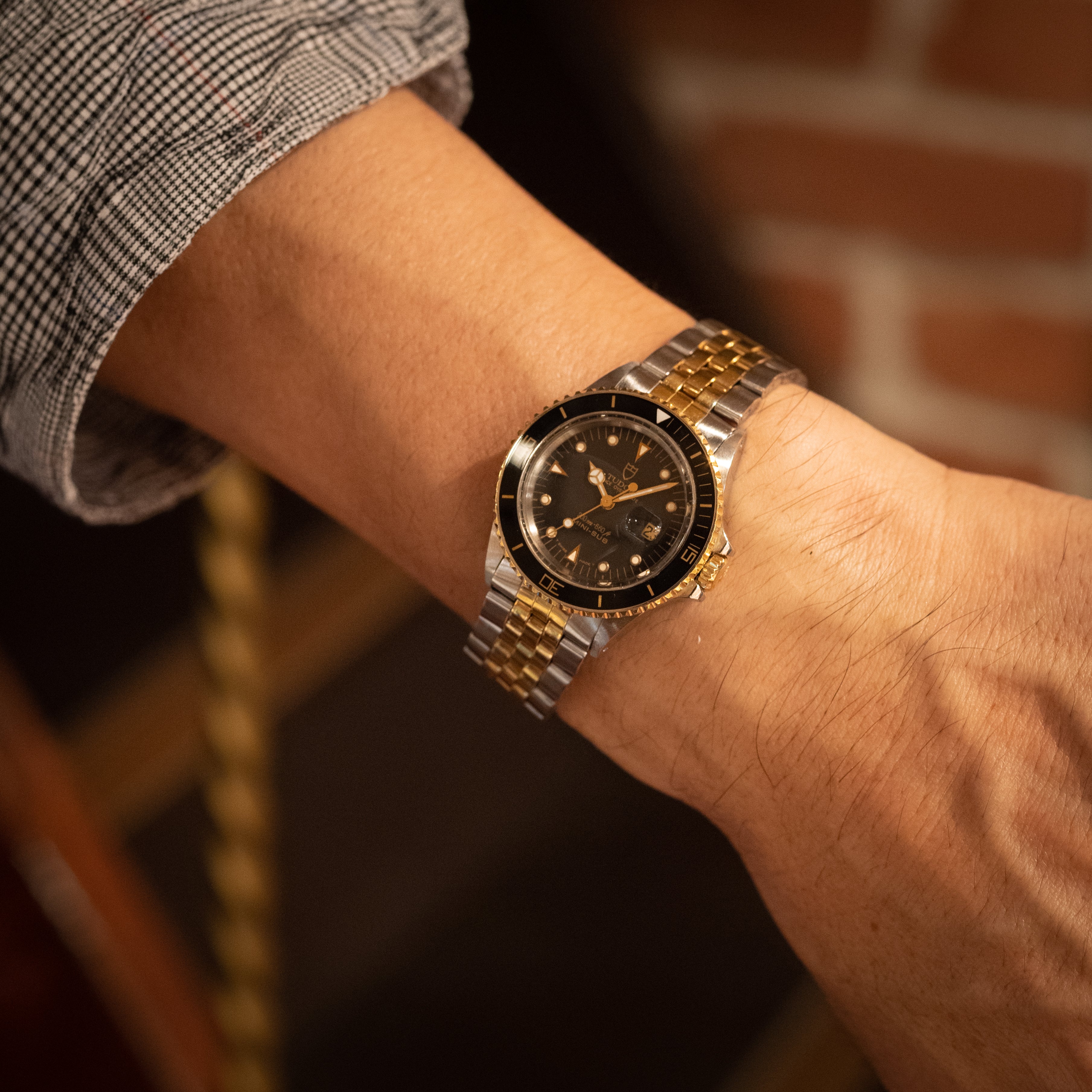 TUDOR MINI SUB 1985年製 ミニサブコンビ Ref.94401 ブラック 箱ギャラ