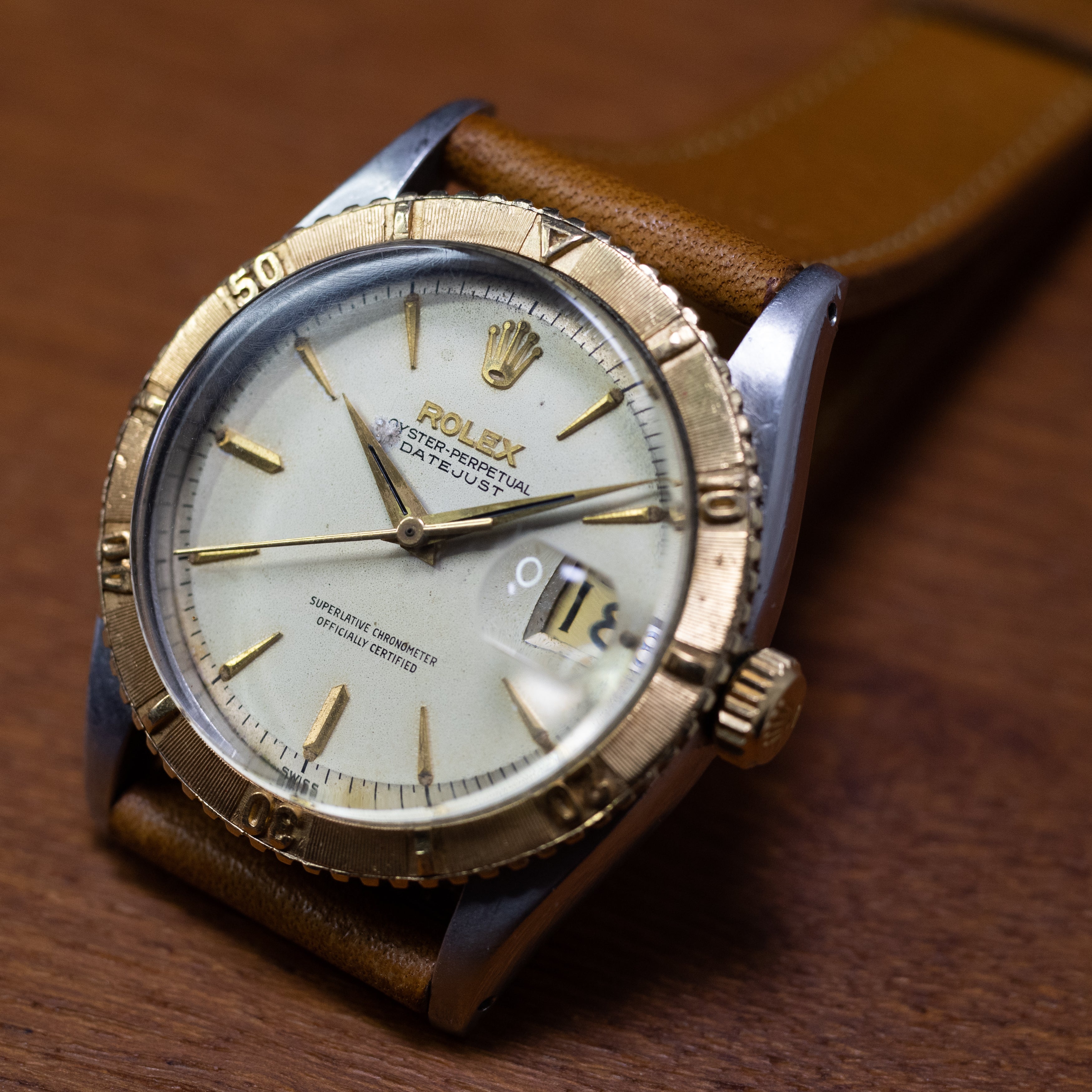 ロレックス デイトジャスト サンダーバード Ref.6609 1958年製