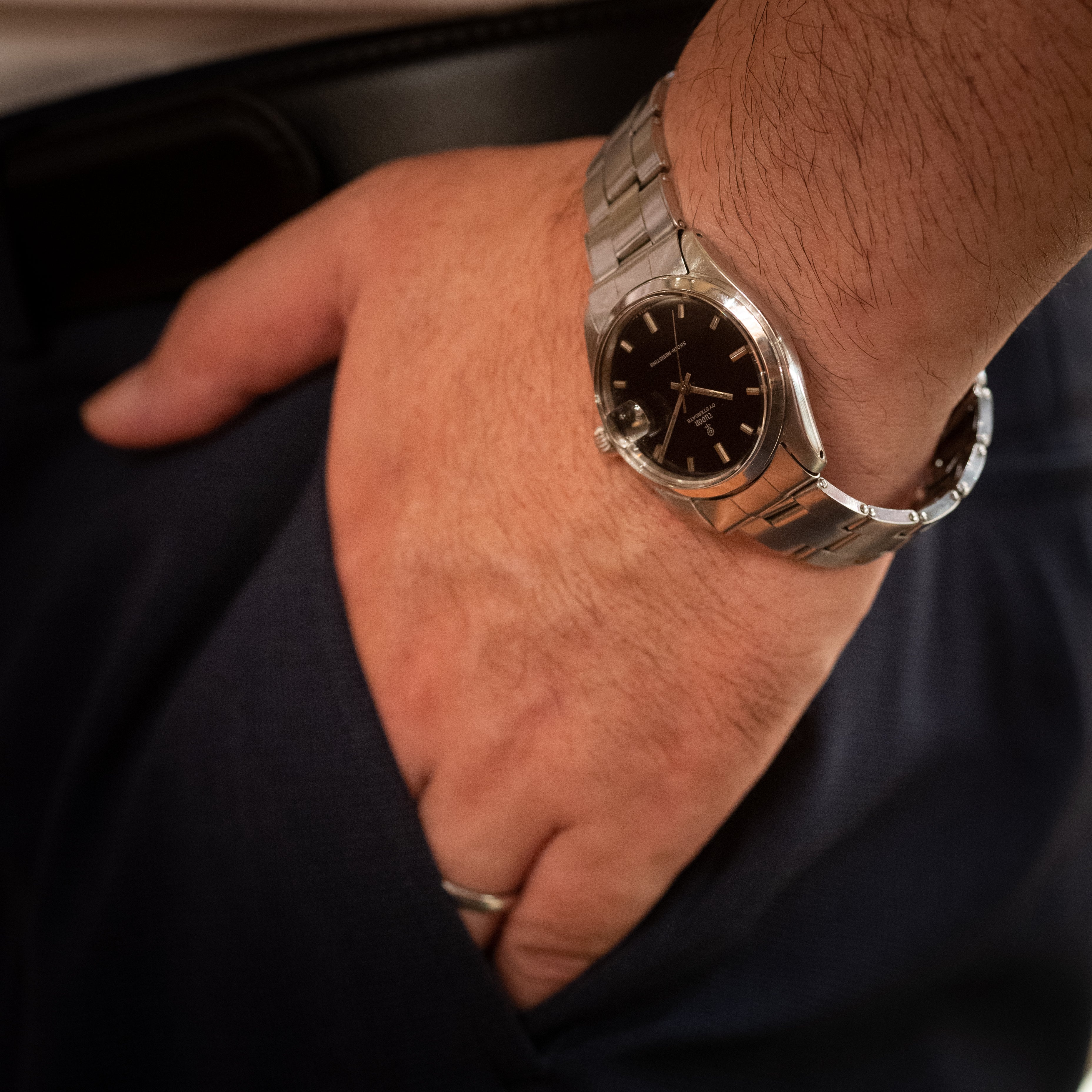 TUDOR 1966年製 小薔薇 オイスターデイトミラーダイヤル Ref.7992/0