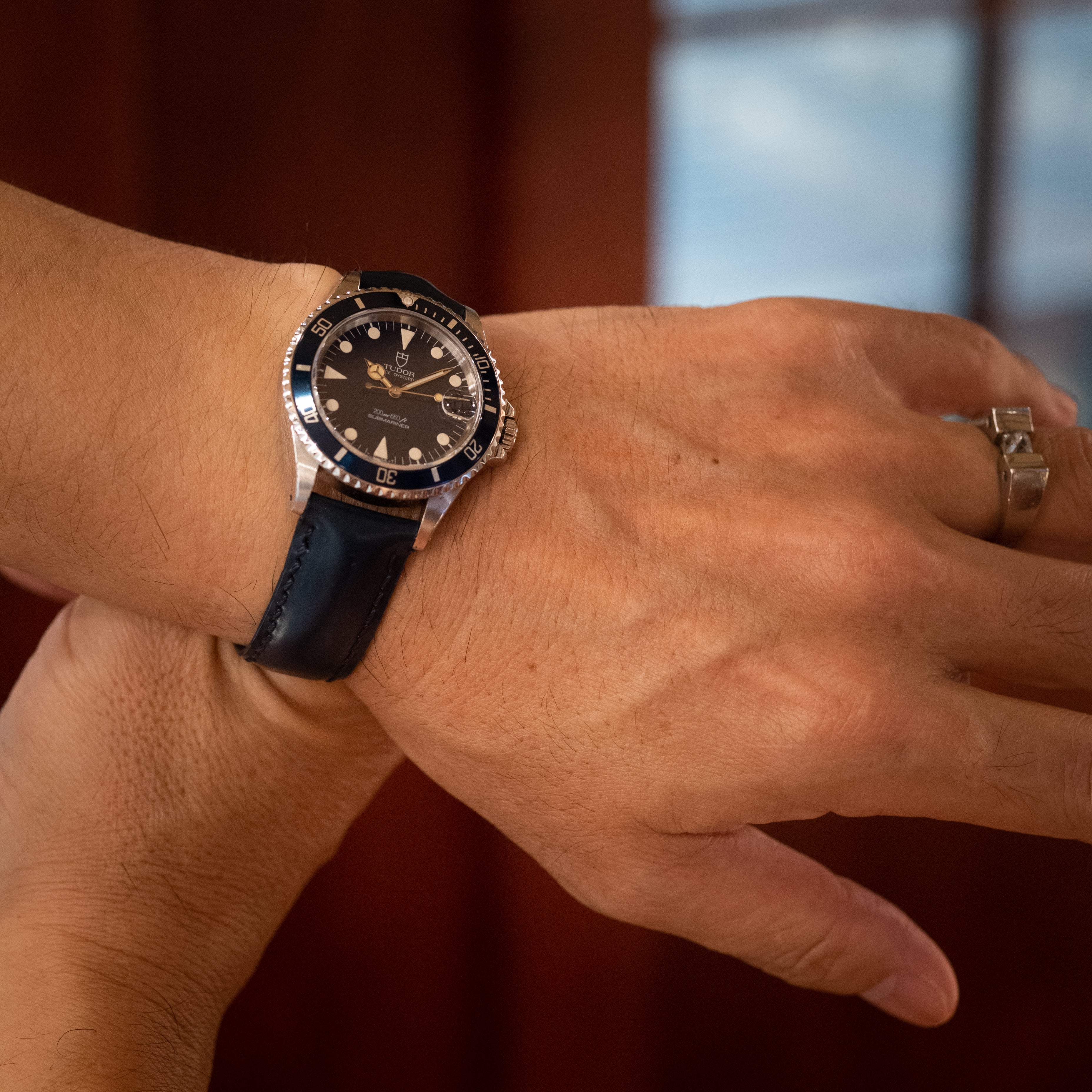 TUDOR 1988年製 サブマリーナ Ref.76000 ブルー ミッドサイズ