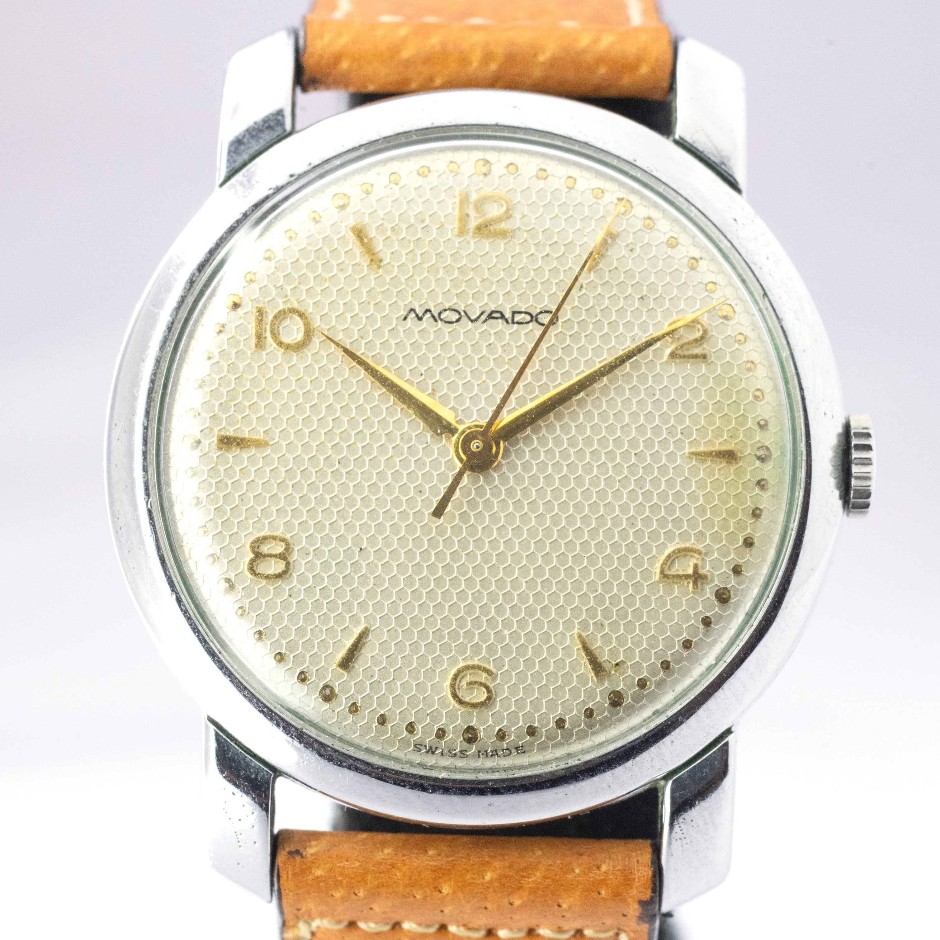 モバード ギョウシェダイヤル 1950年代 手巻き