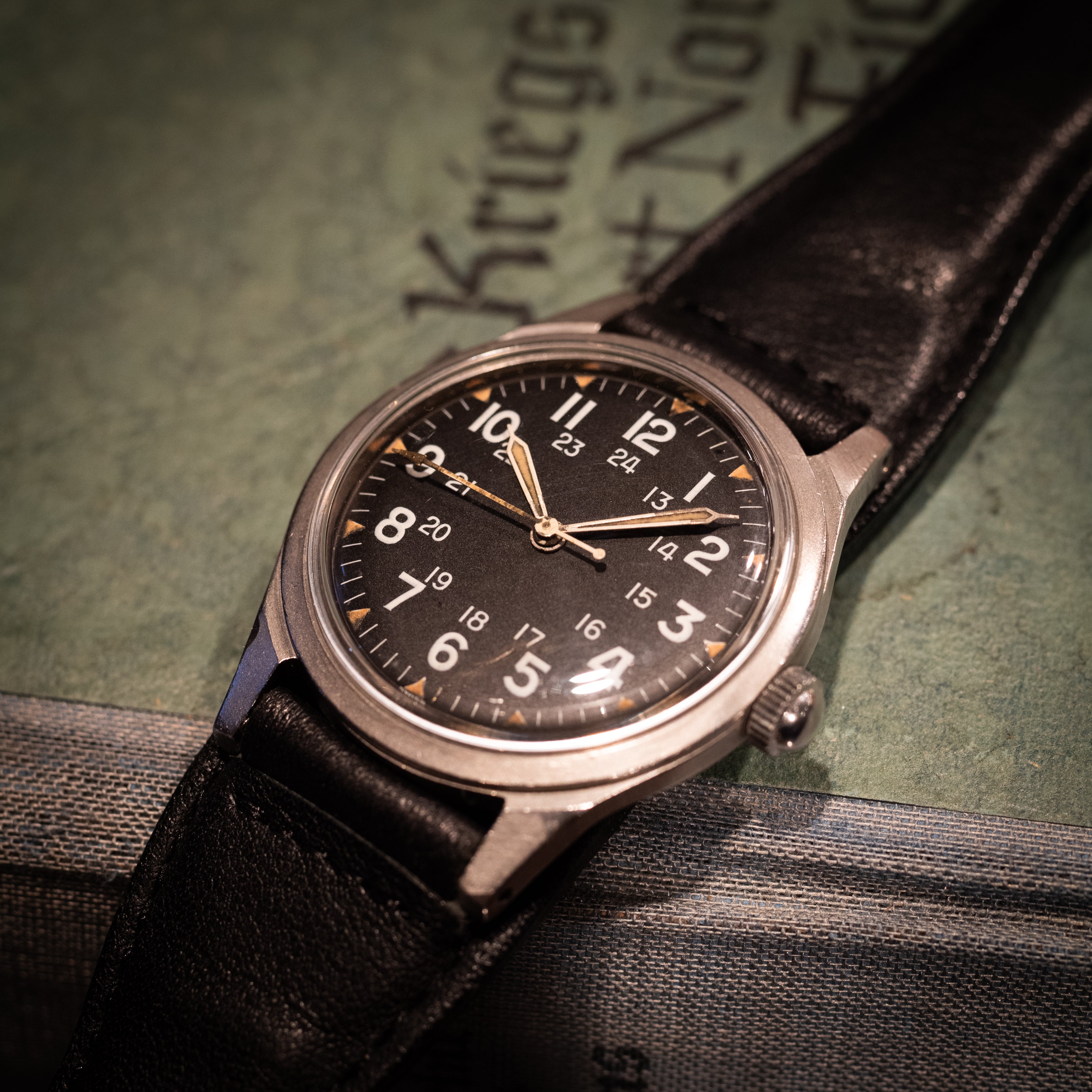 ベンラス BENRUS アメリカ軍用時計 MIL-W-3818B 1967年製