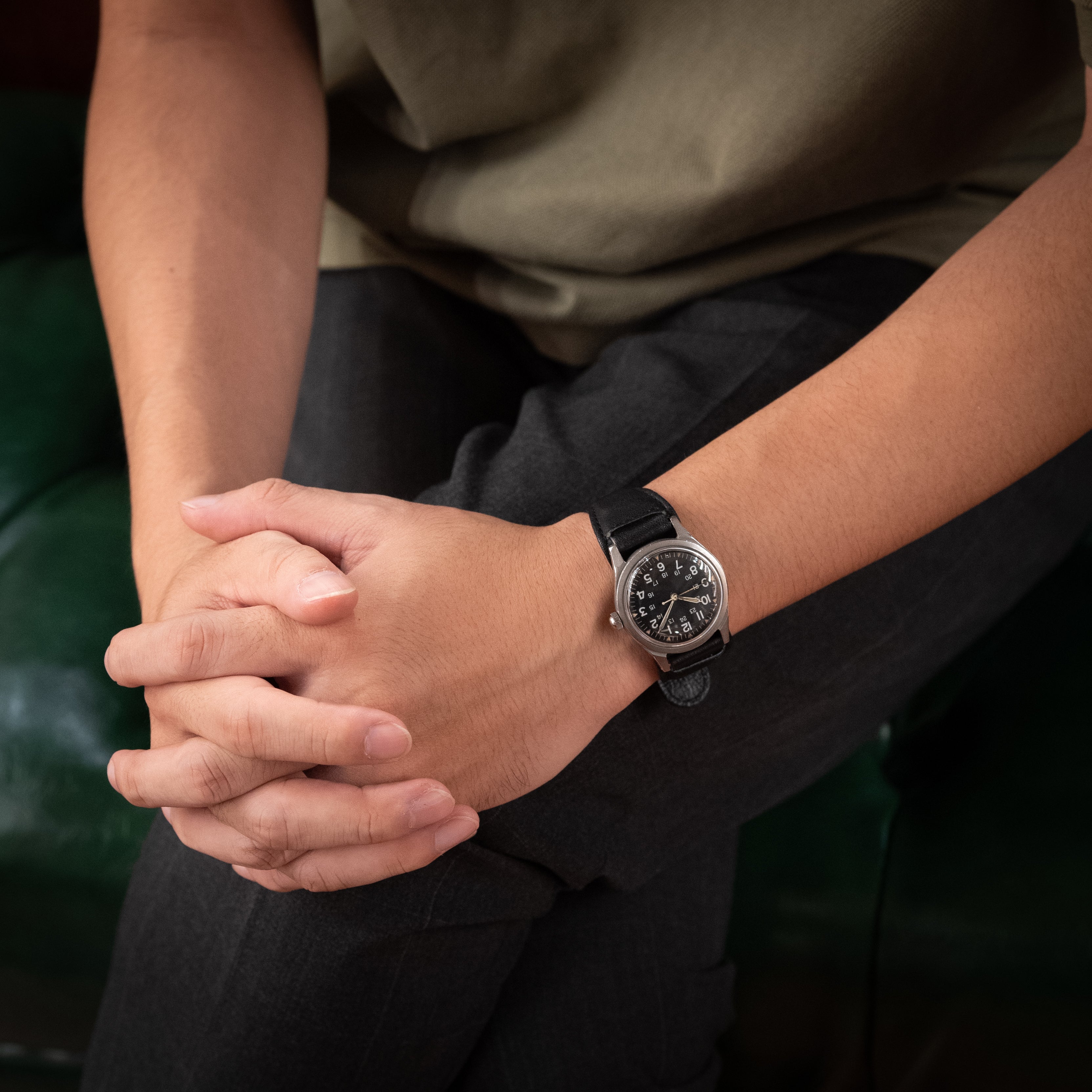 ベンラス BENRUS アメリカ軍用時計 MIL-W-3818B 1967年製