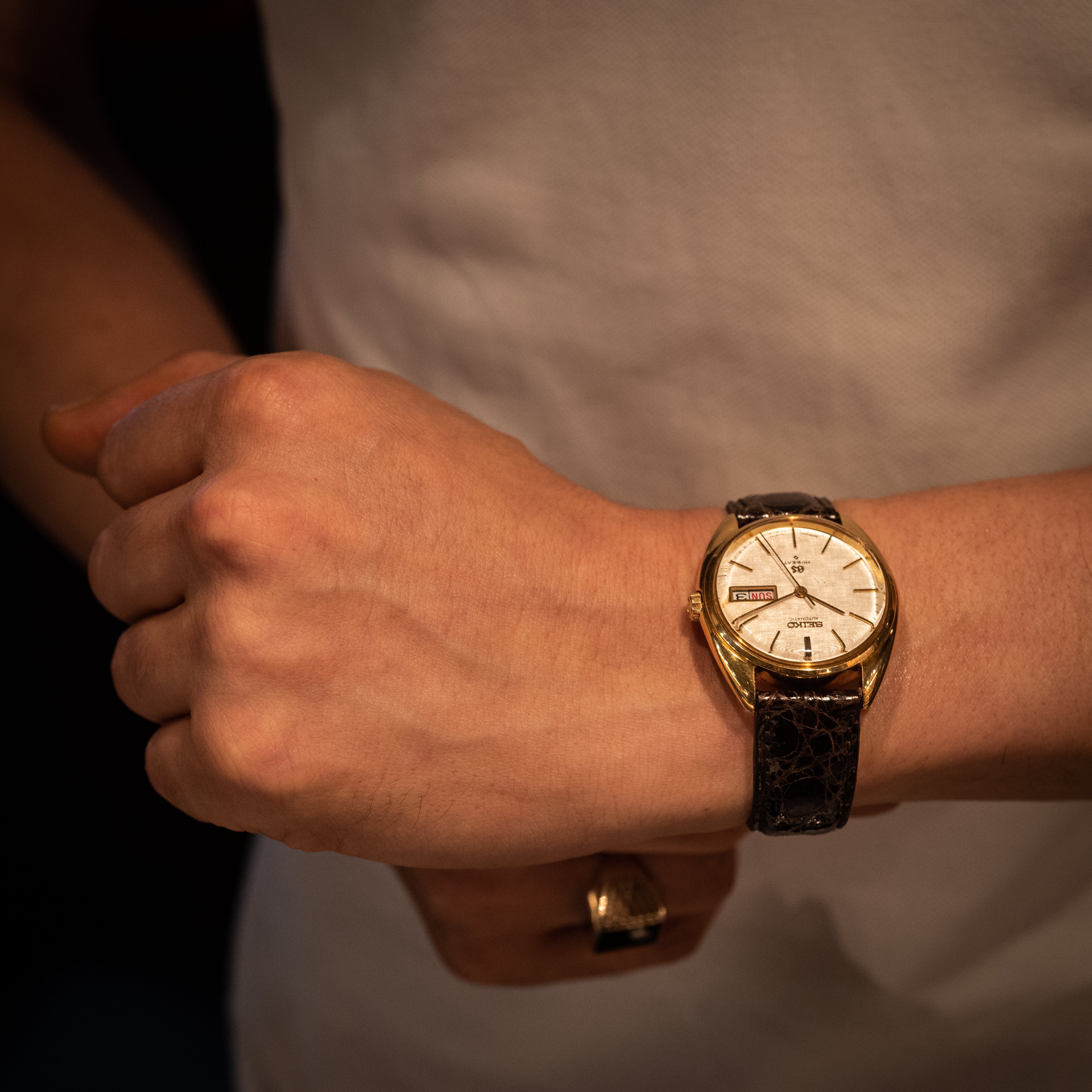 グランドセイコー 18金 1971年製  Ref.5646-7005