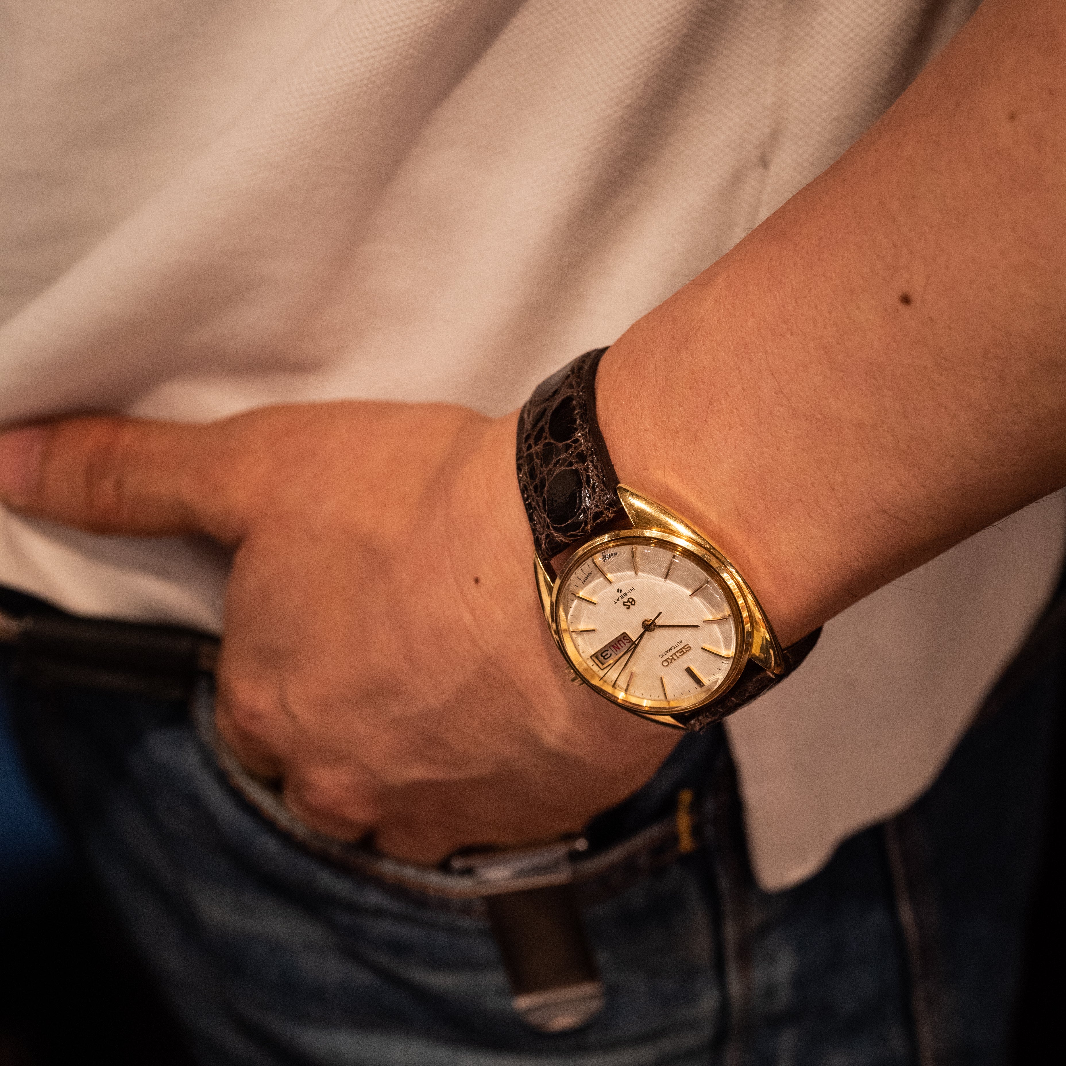 グランドセイコー 18金 1971年製  Ref.5646-7005