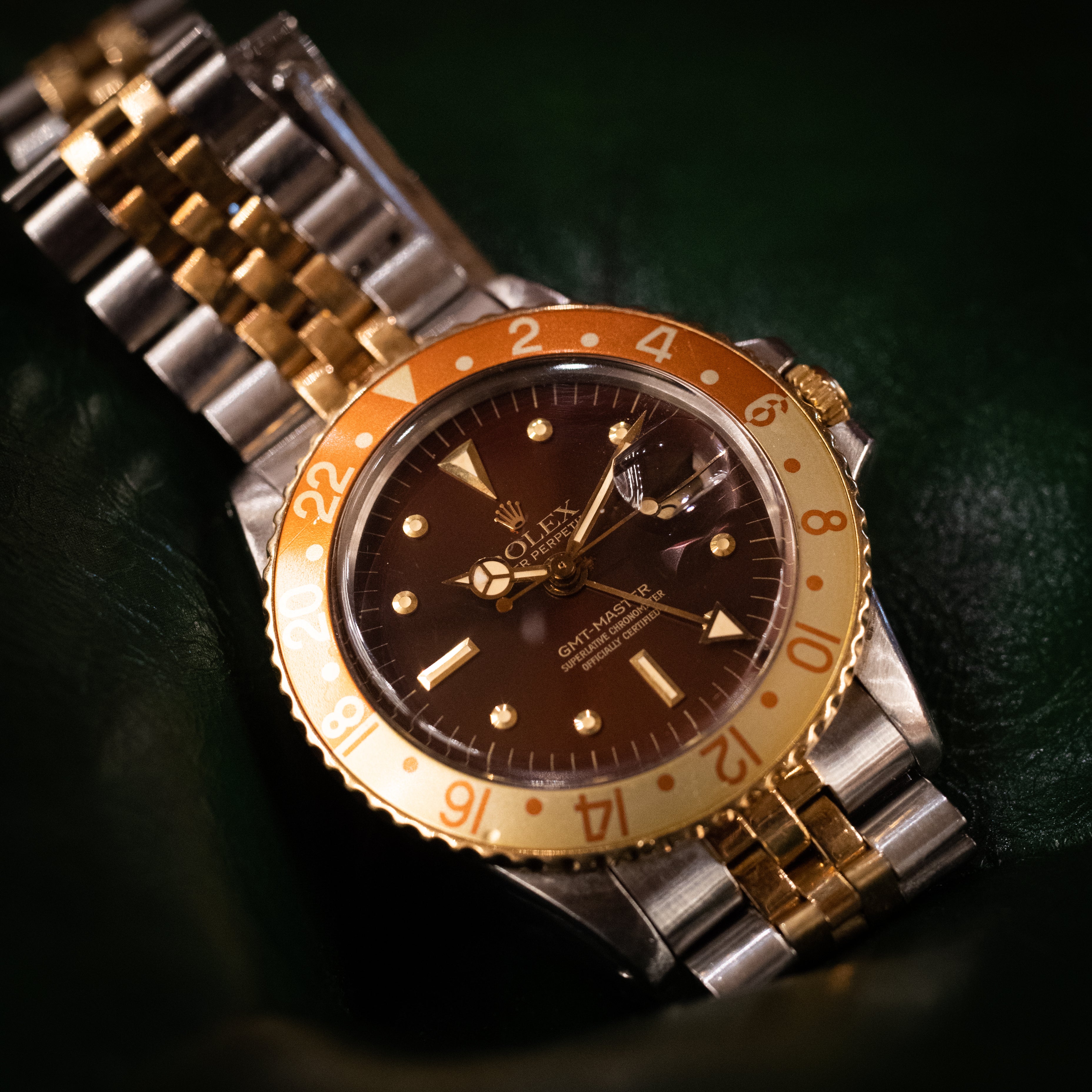 ロレックス GMTマスター 1971年製 Ref.1675 コンビ 茶ツボ