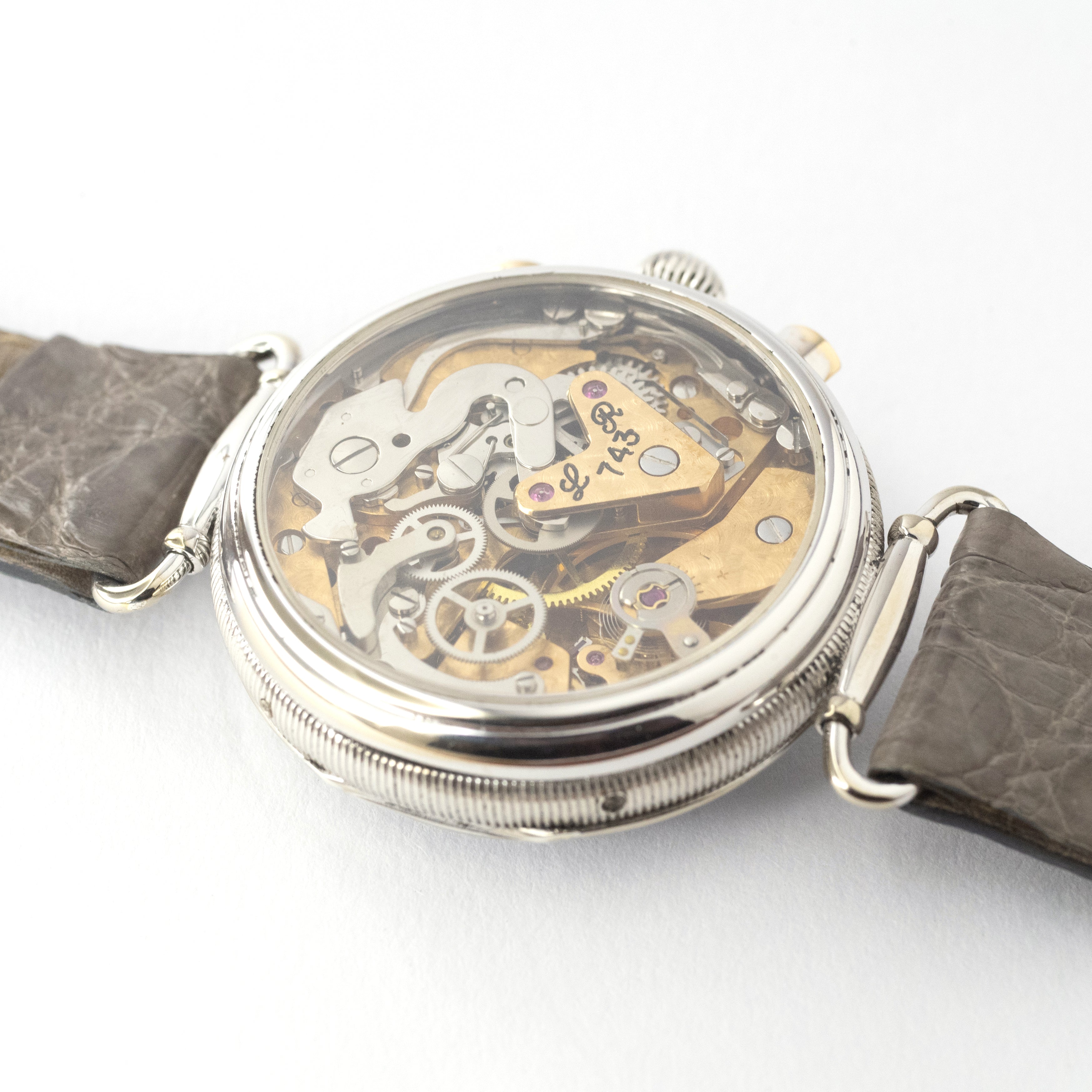 ルシアン・ロシェット 1980年代製 トリカレムーン クロノグラフ