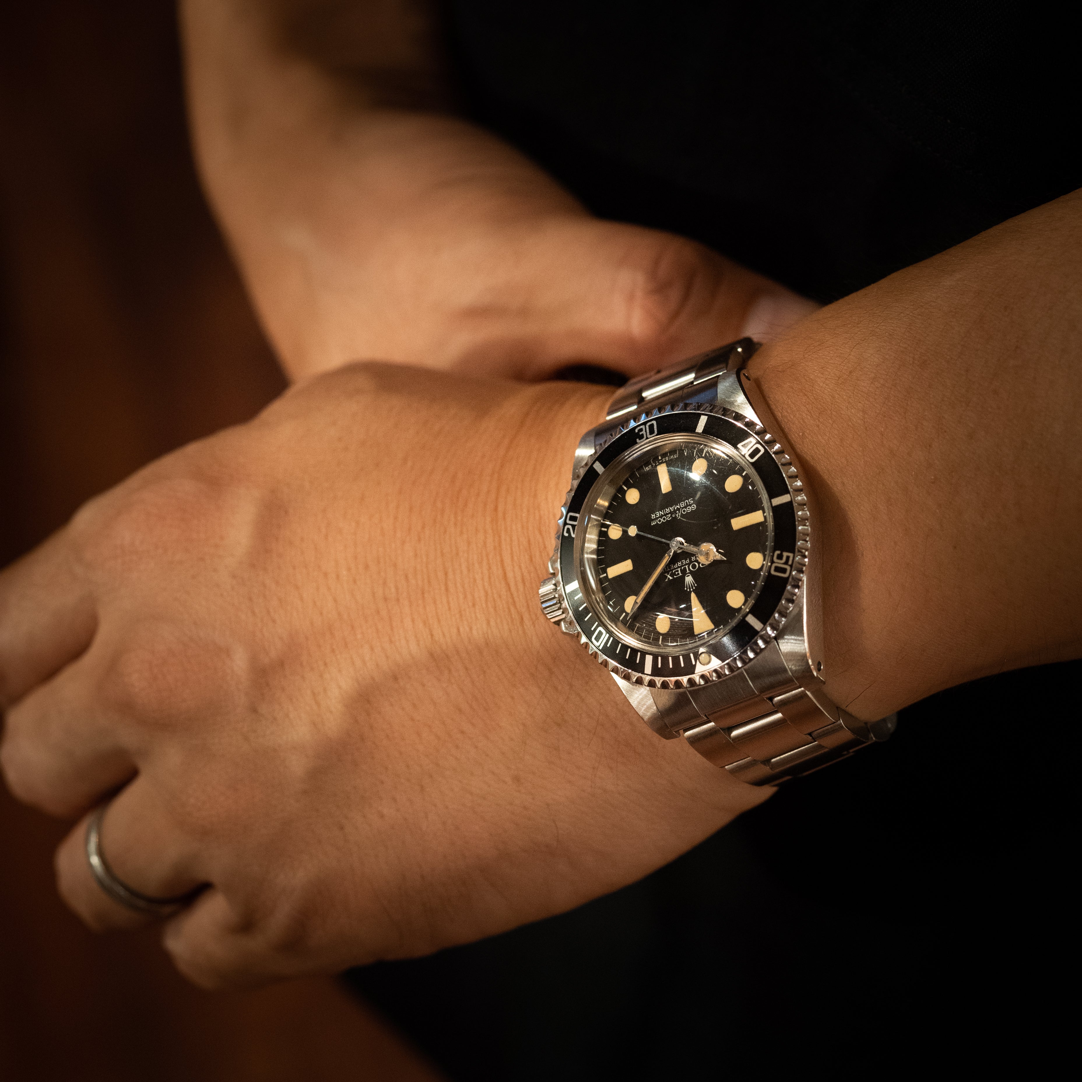 ロレックス サブマリーナ Ref.5513 マキシダイヤルMk1 国際サービス保証書付き 1981年製