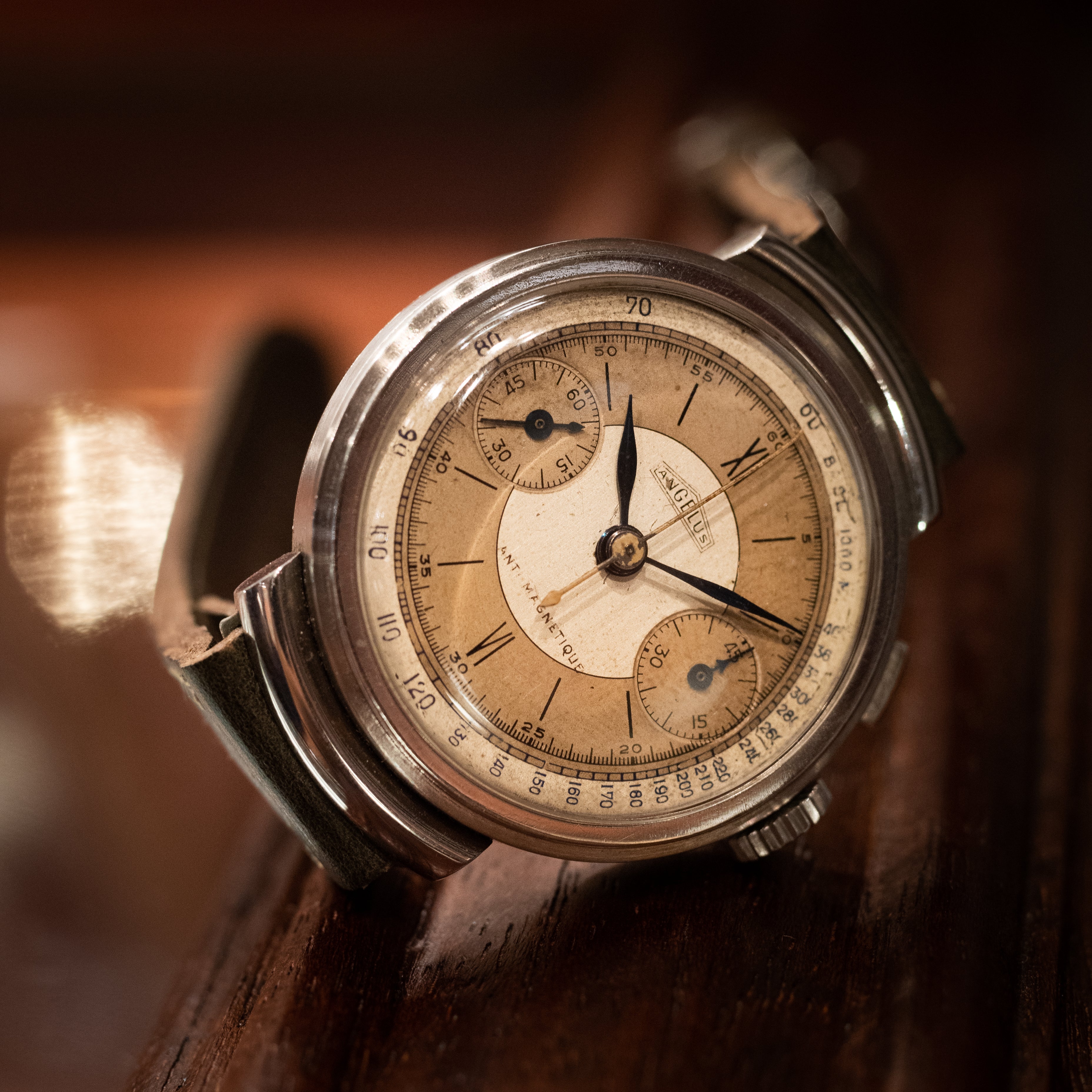 アンジェラス Cal.210 2レジスタークロノグラフ 1930年代製