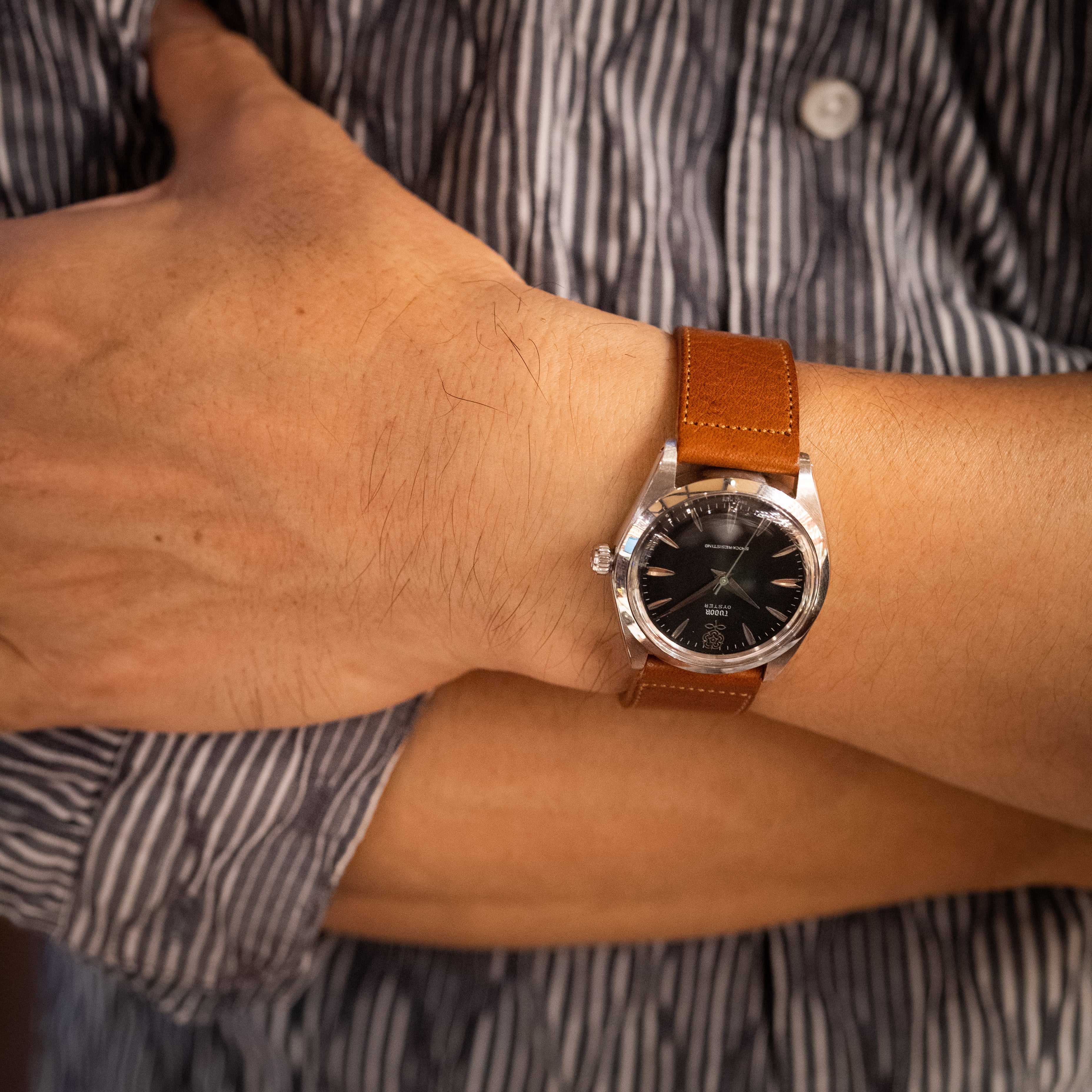 TUDOR オイスター デカバラ 手巻き BKリダン 王冠リューズ