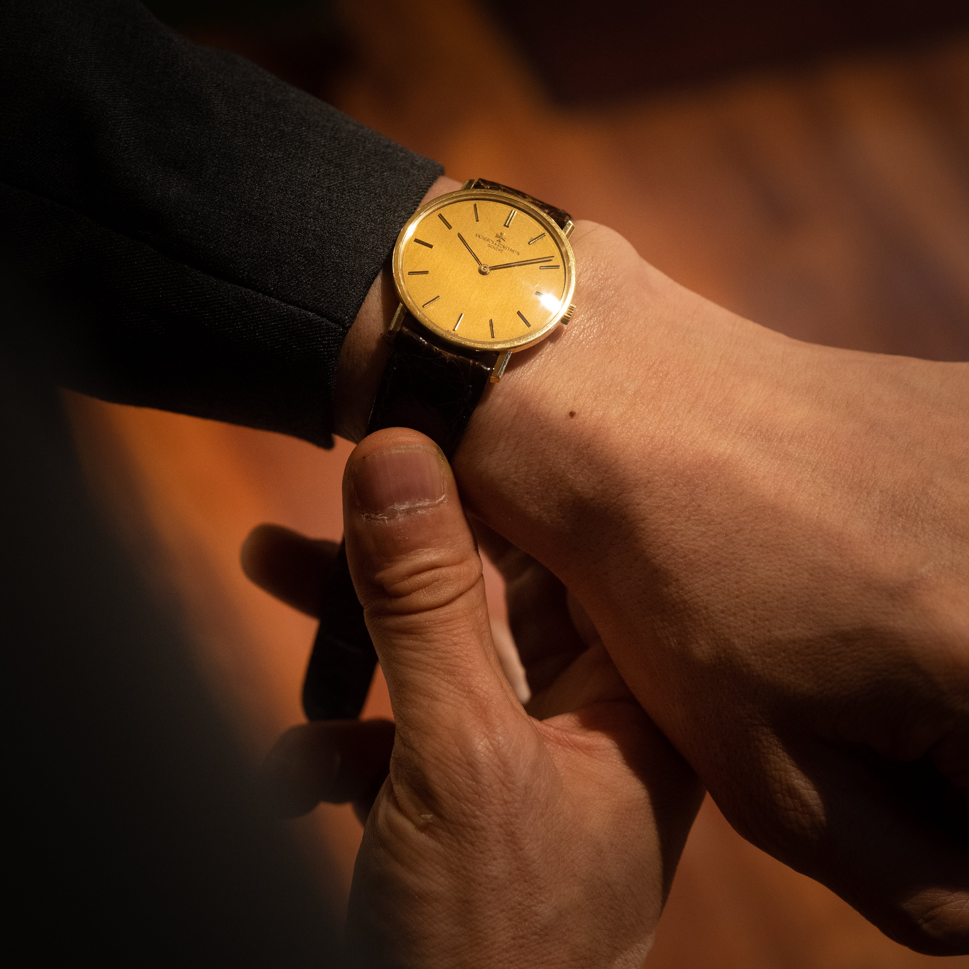 ヴァシュロン・コンスタンタン 1973年製 パトリモニー 18KYG