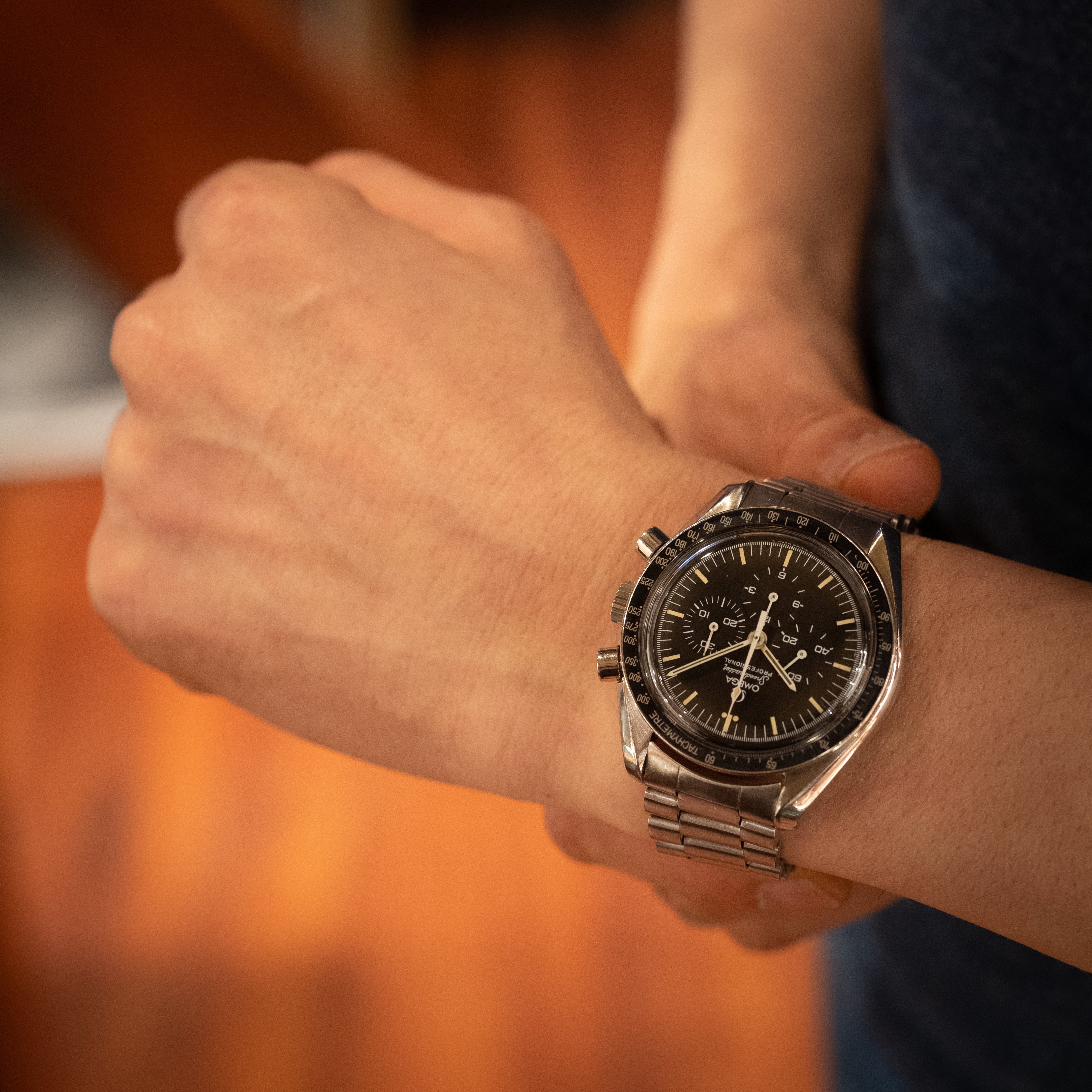 オメガ スピードマスター5thモデル 1976年製 下がりr145.022-76ST