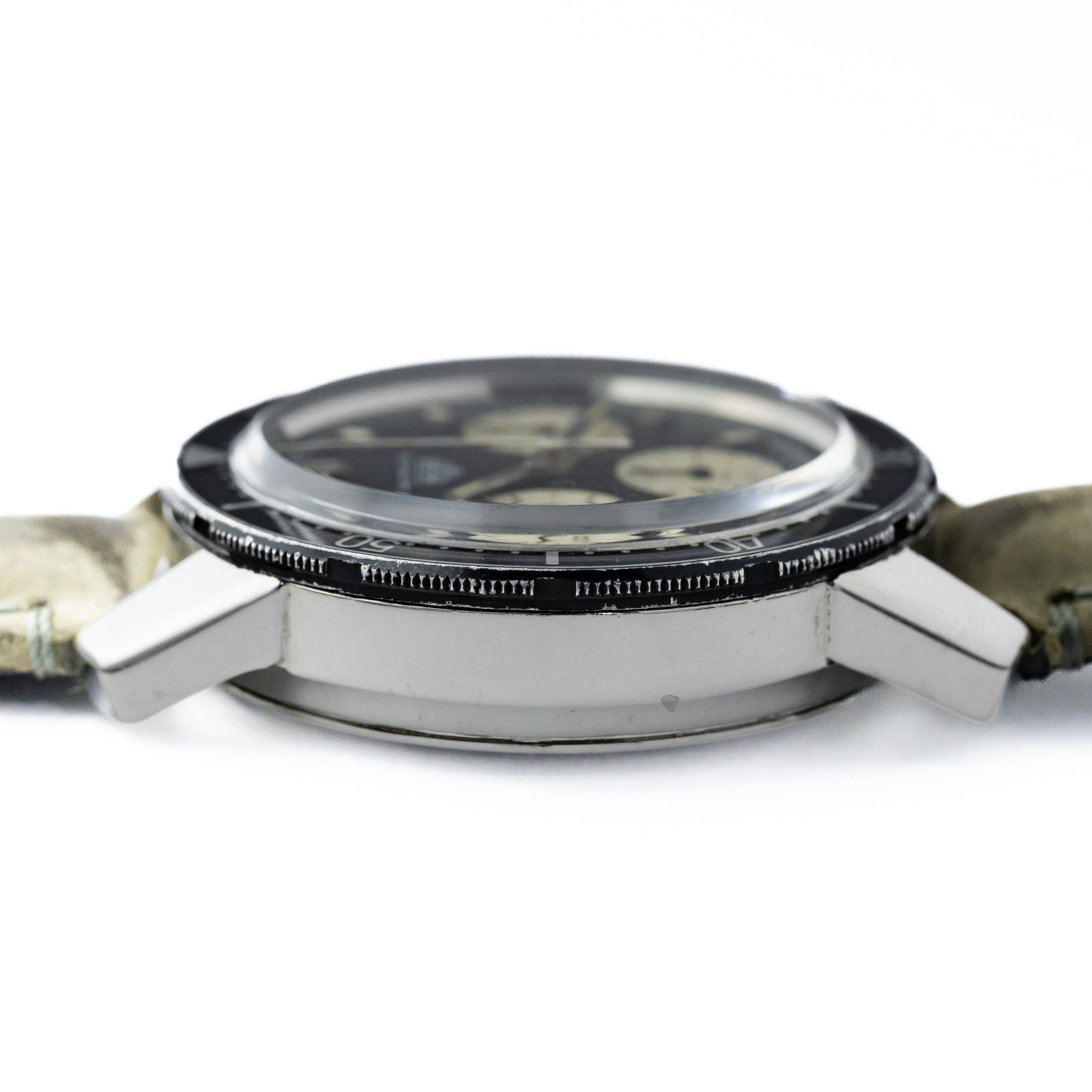 ホイヤー オータヴィア 3レジスター クロノグラフ 1960年代 バルジュー72