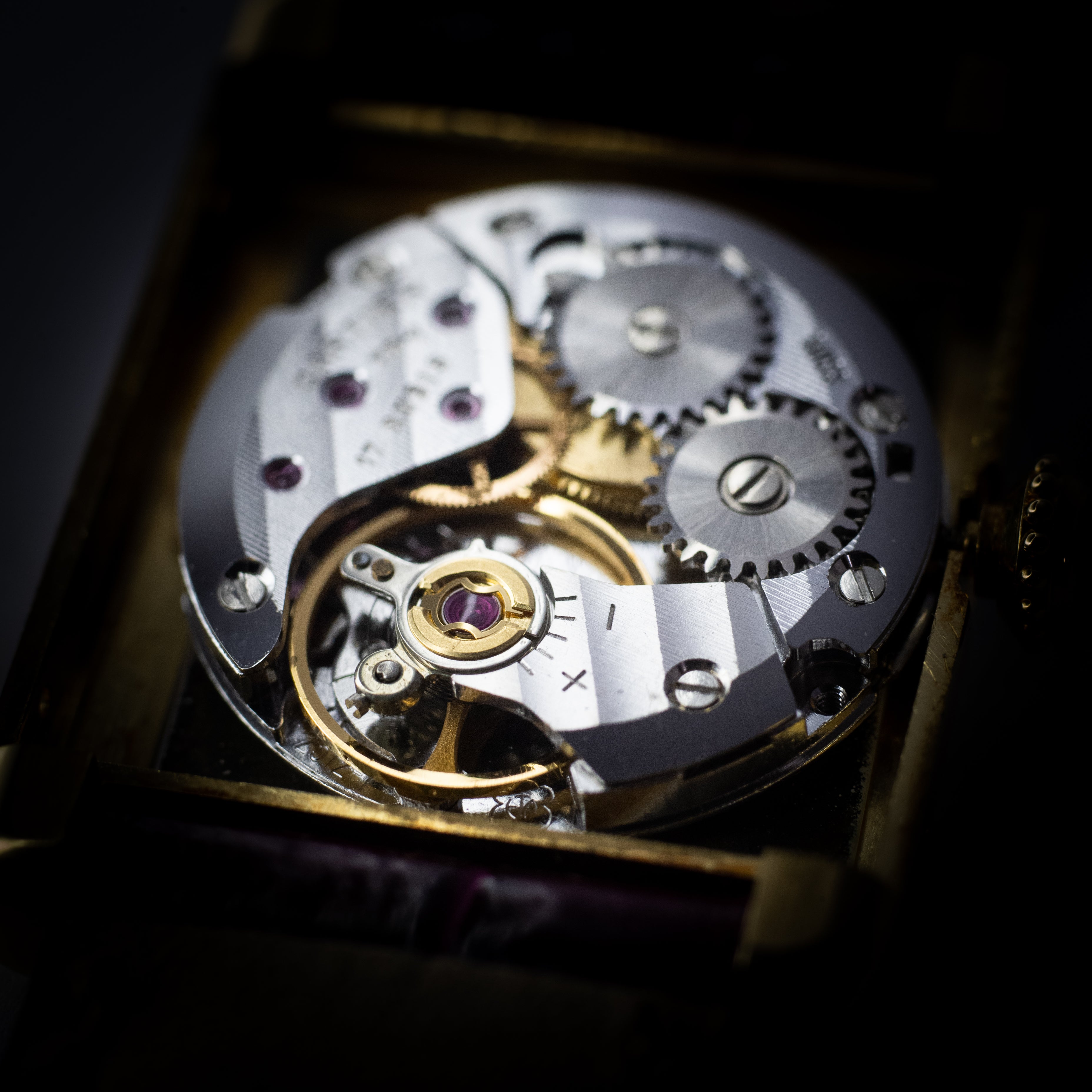 カルティエ タンク18KYG PARIS ホワイトローマン SM 1970年代