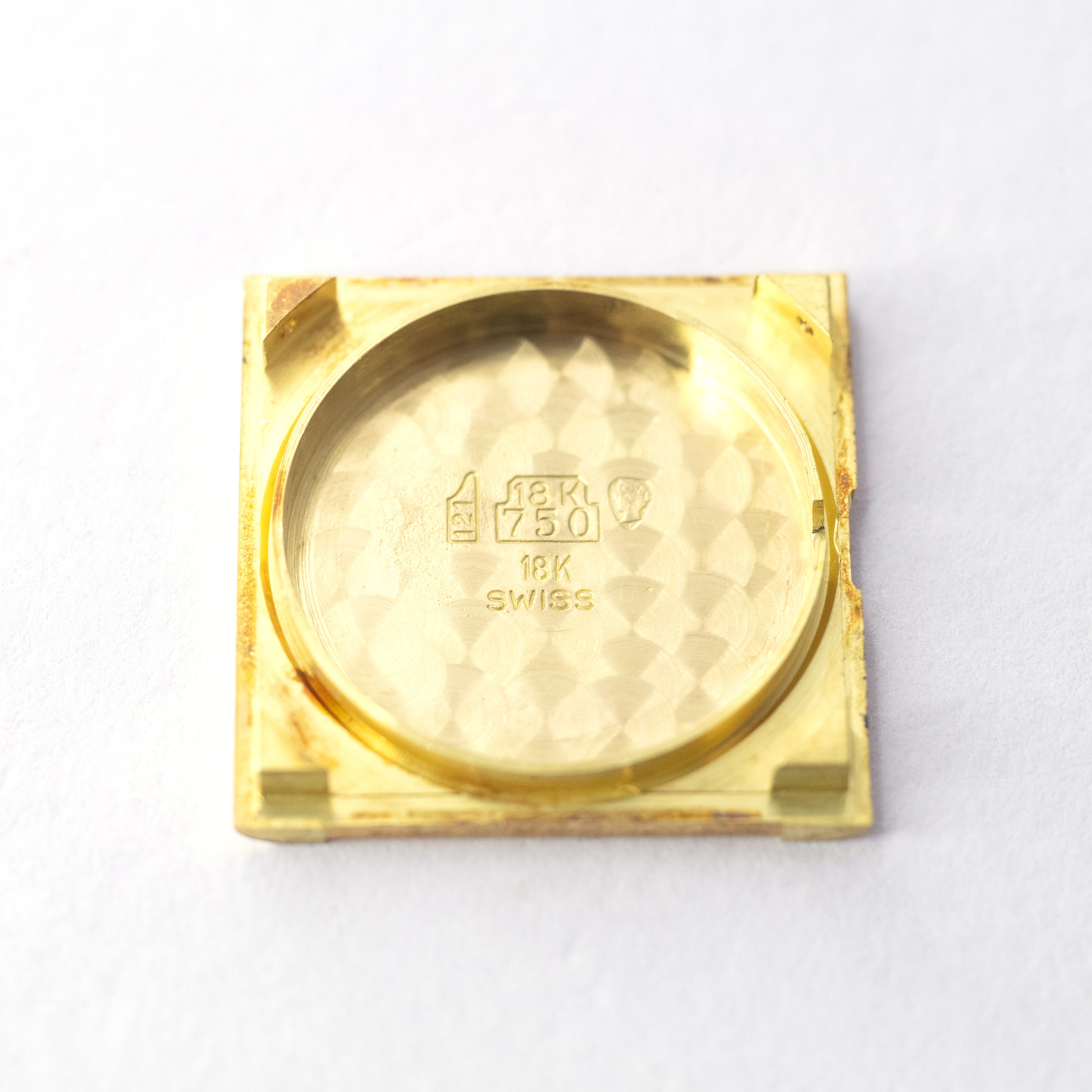 カルティエ タンク18KYG PARIS ホワイトローマン SM 1970年代