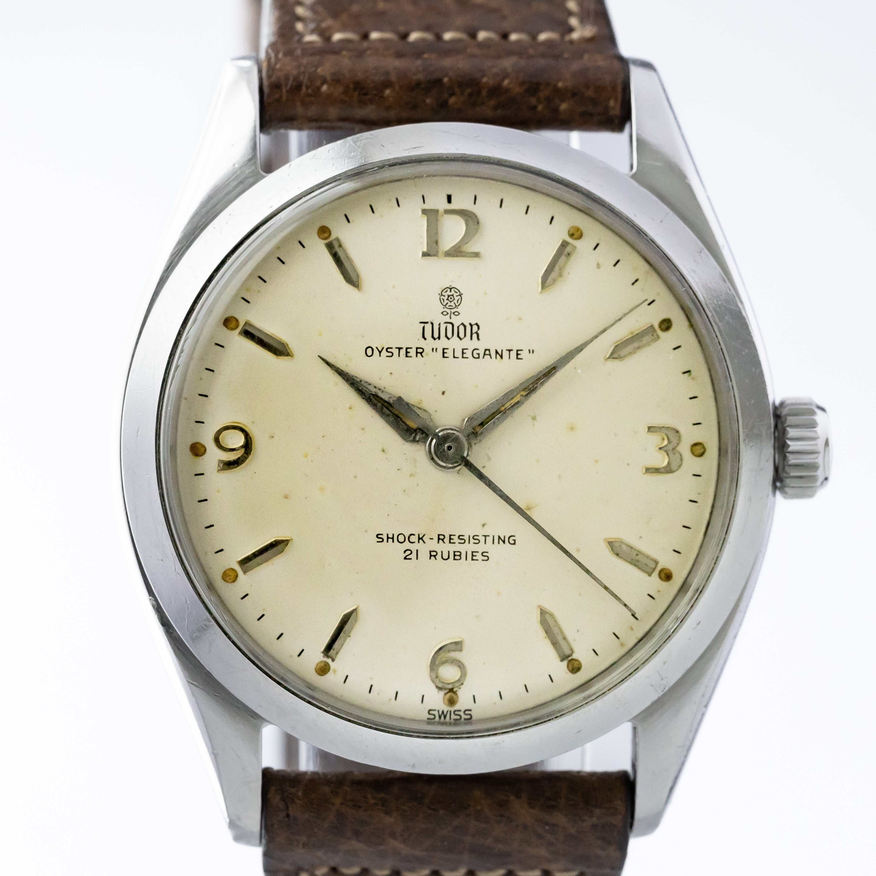 チューダー オイスターエレガンテ小薔薇 1959年製 王冠リューズ