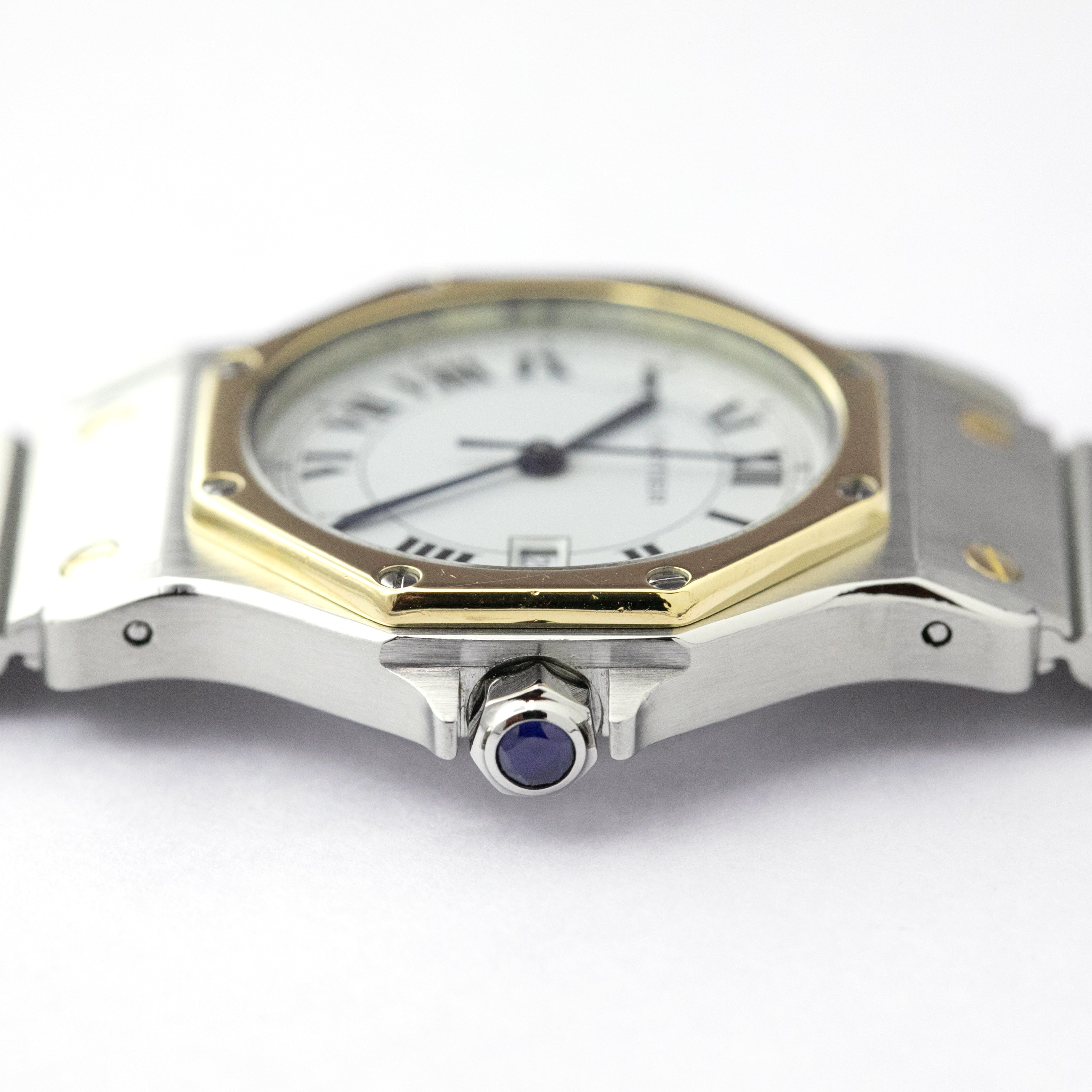 カルティエ サントス オクタゴン コンビ LMサイズ 1980年代