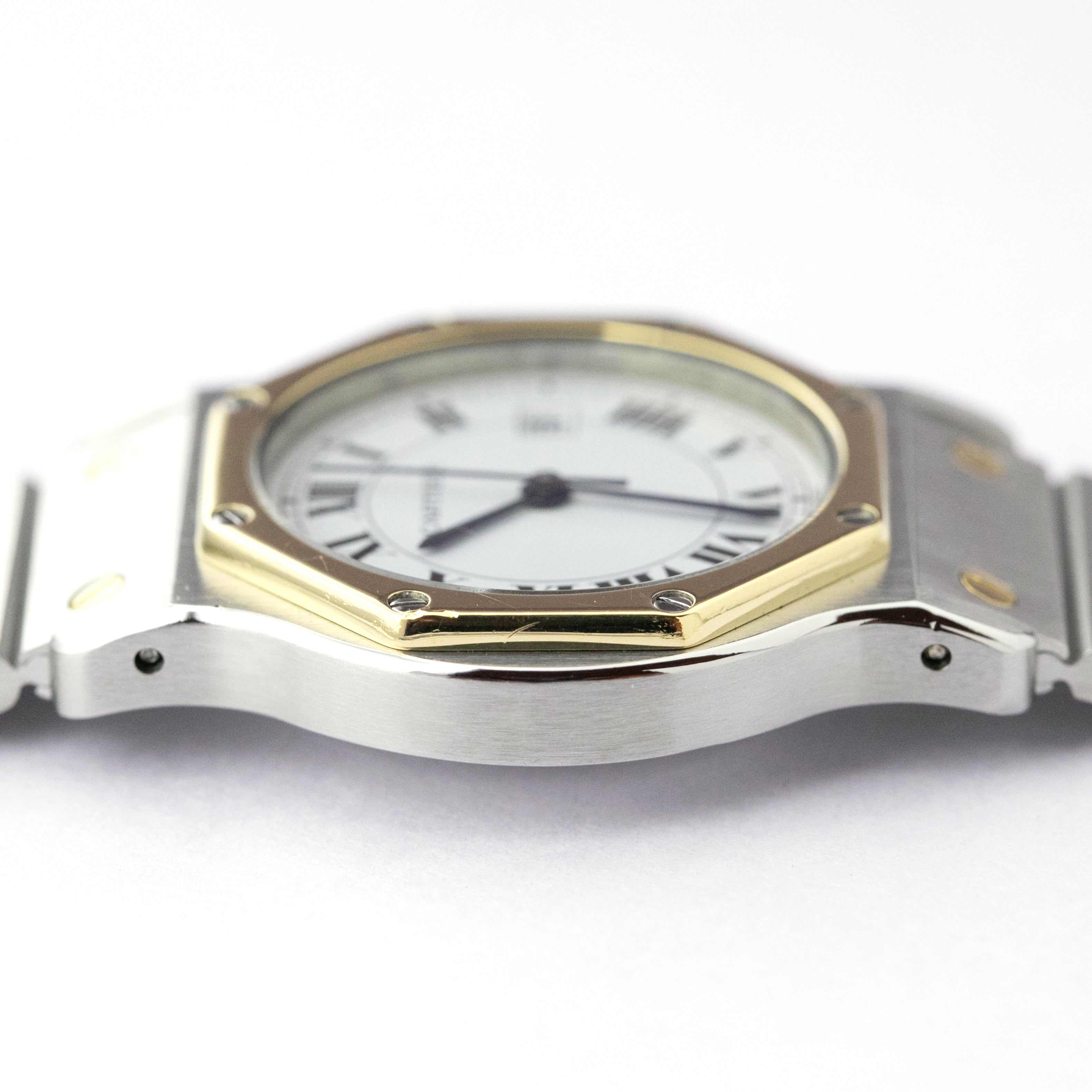 カルティエ サントス オクタゴン コンビ LMサイズ 1980年代