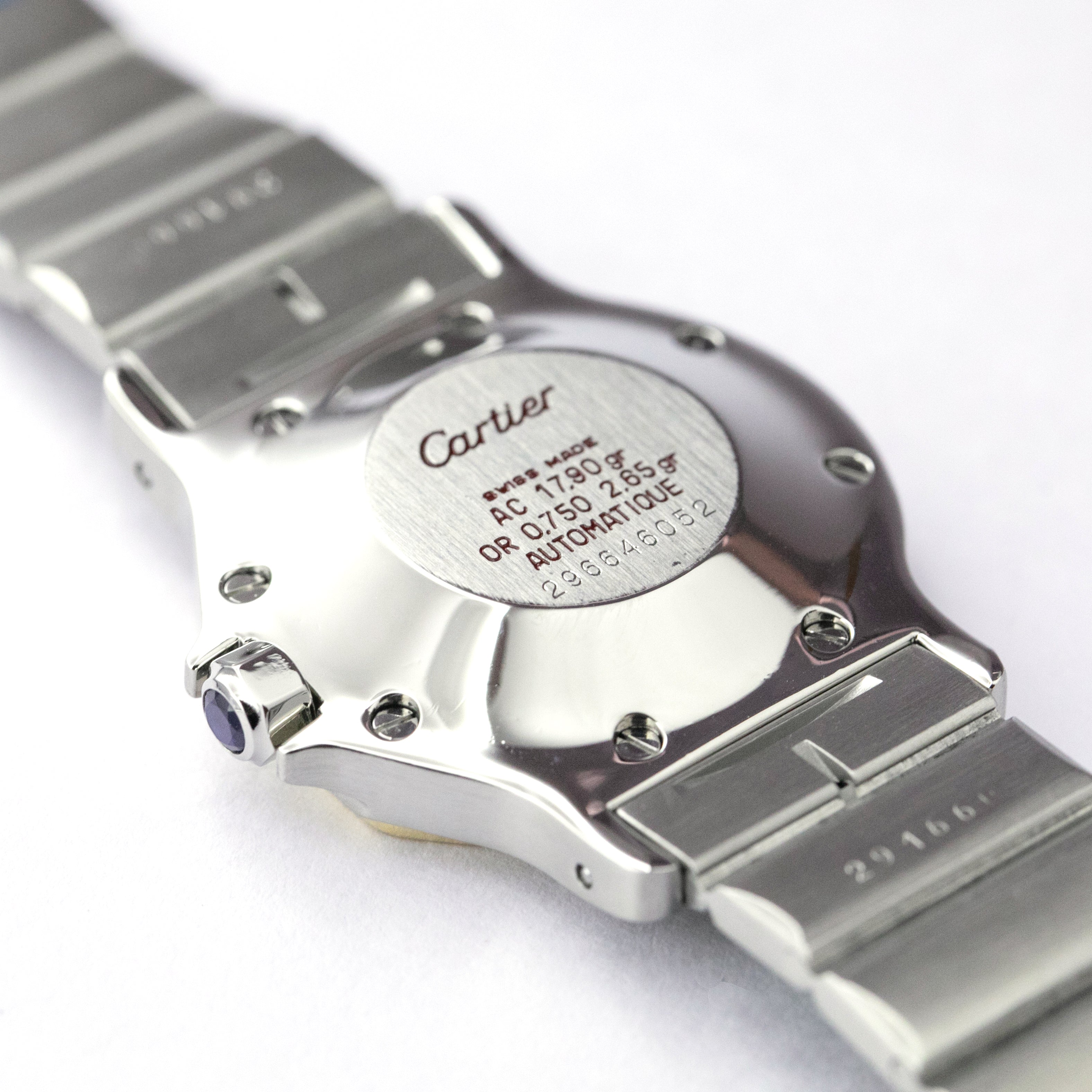 カルティエ サントス オクタゴン コンビ LMサイズ 1980年代