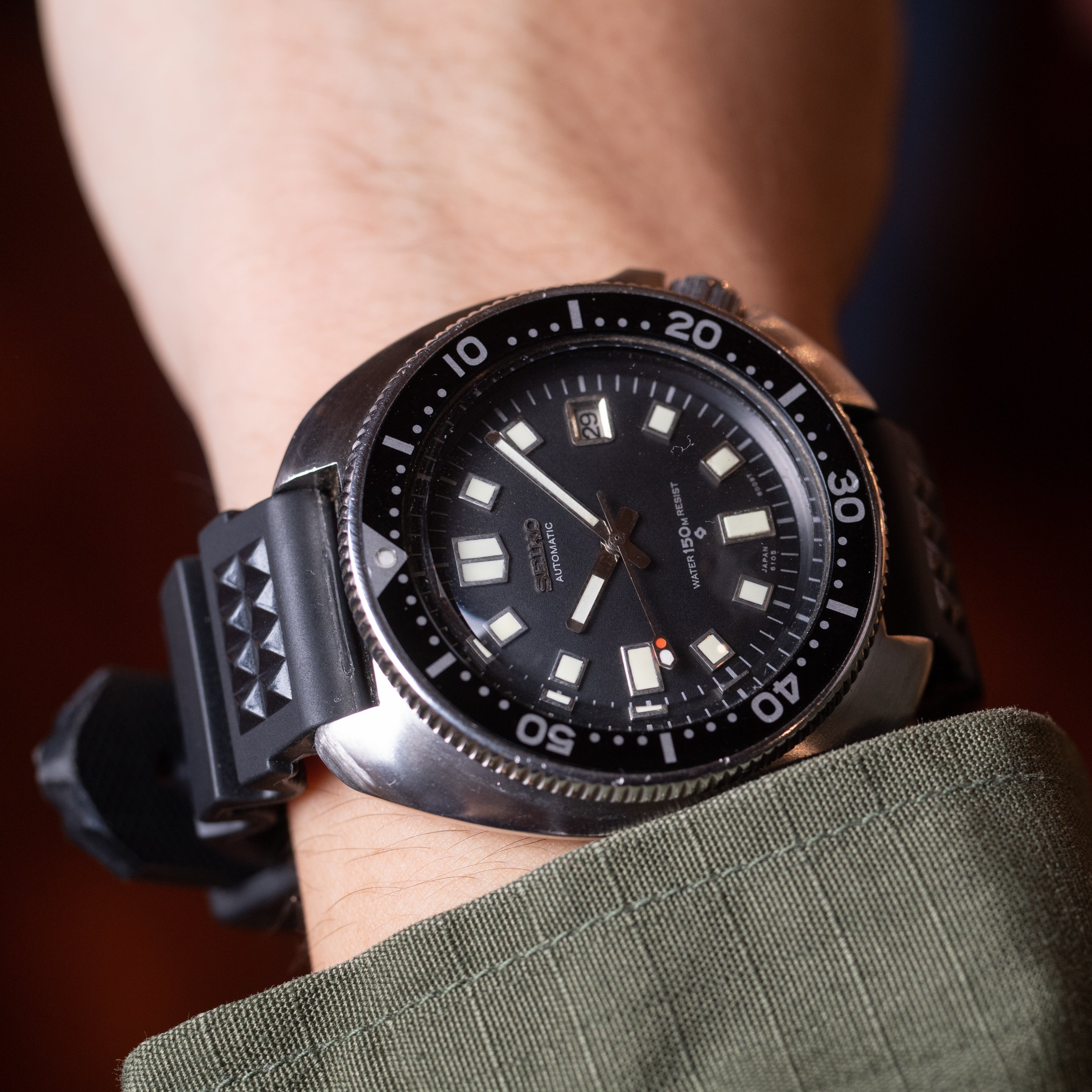 セイコー ウエムラダイバー 1971年製 150mダイバー 2nd 後期 オートマチック