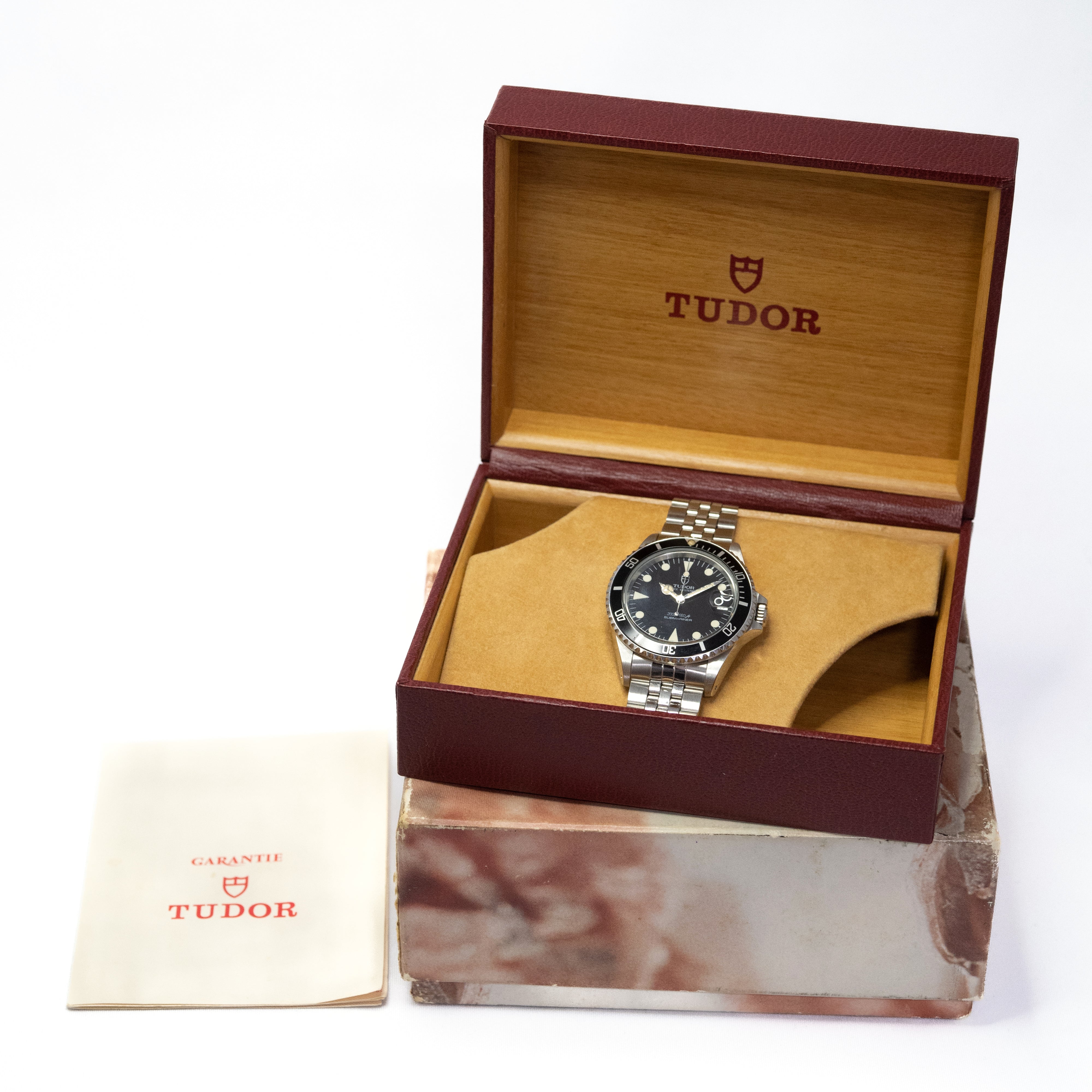 チューダー ミッドサブ 1988年製 5連ブレス Ref.75090 箱、ギャラ付き