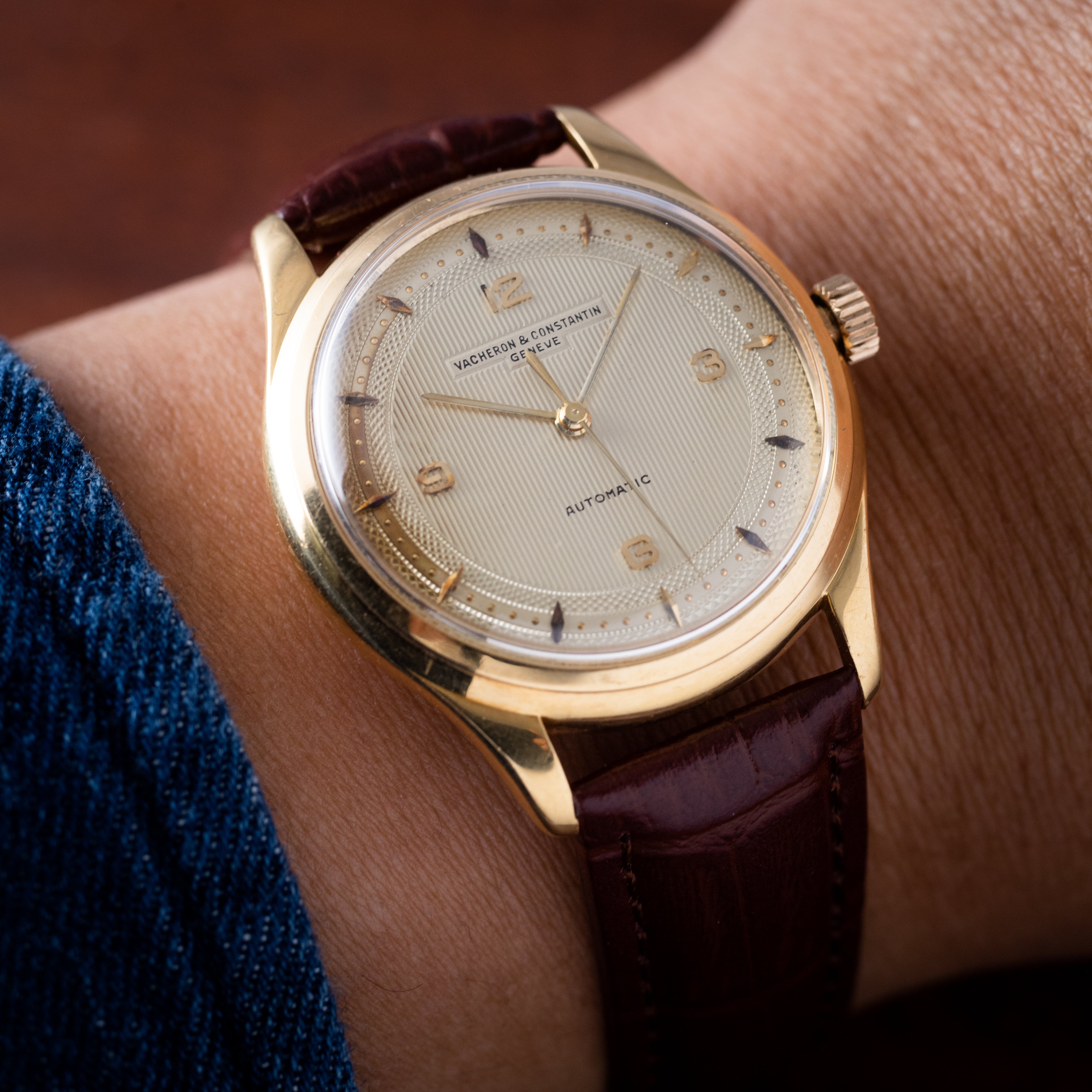 ヴァシュロン・コンスタンタン 18KYGラウンド 初期オートマチック Cal.477/1 1950年代