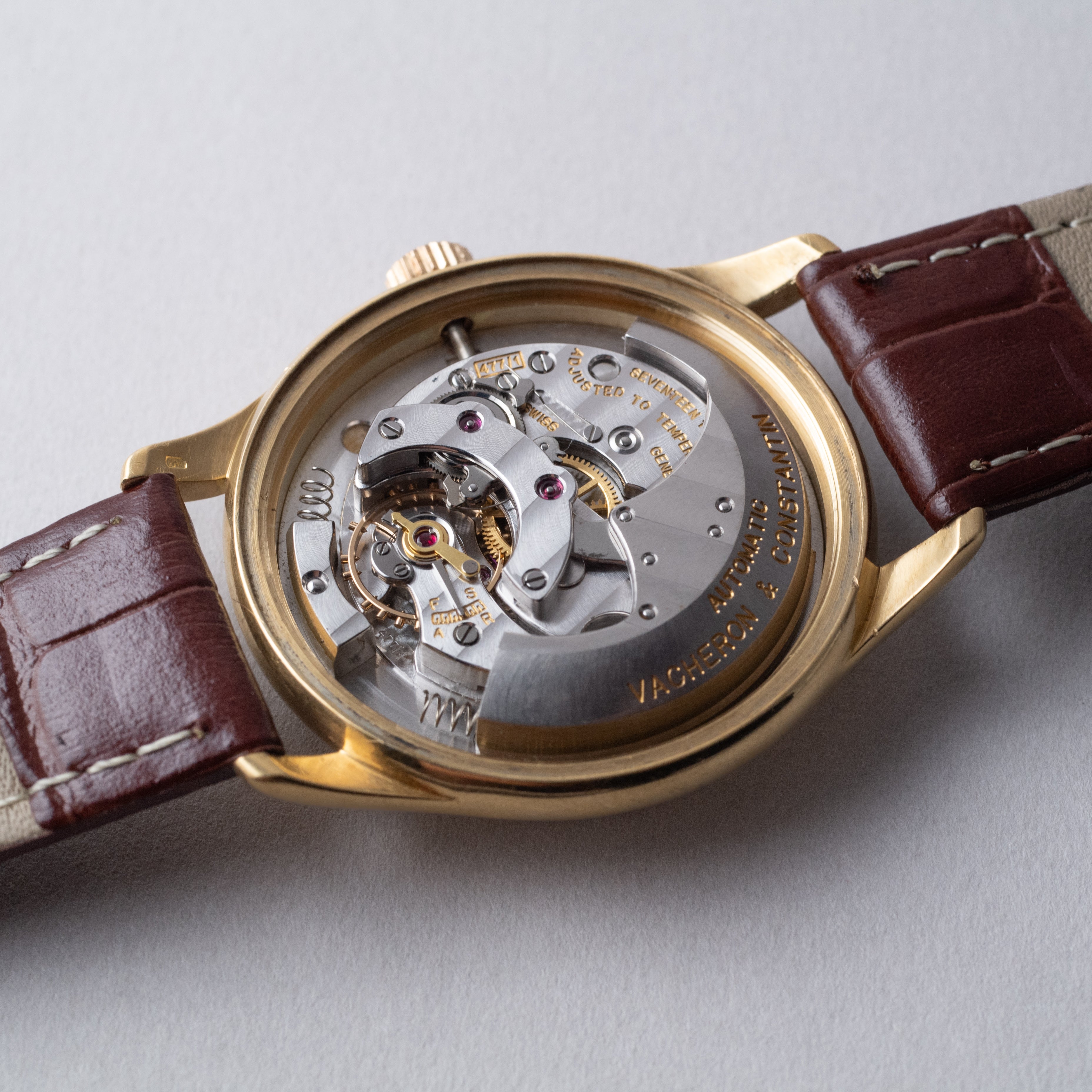 ヴァシュロン・コンスタンタン 18KYGラウンド 初期オートマチック Cal.477/1 1950年代