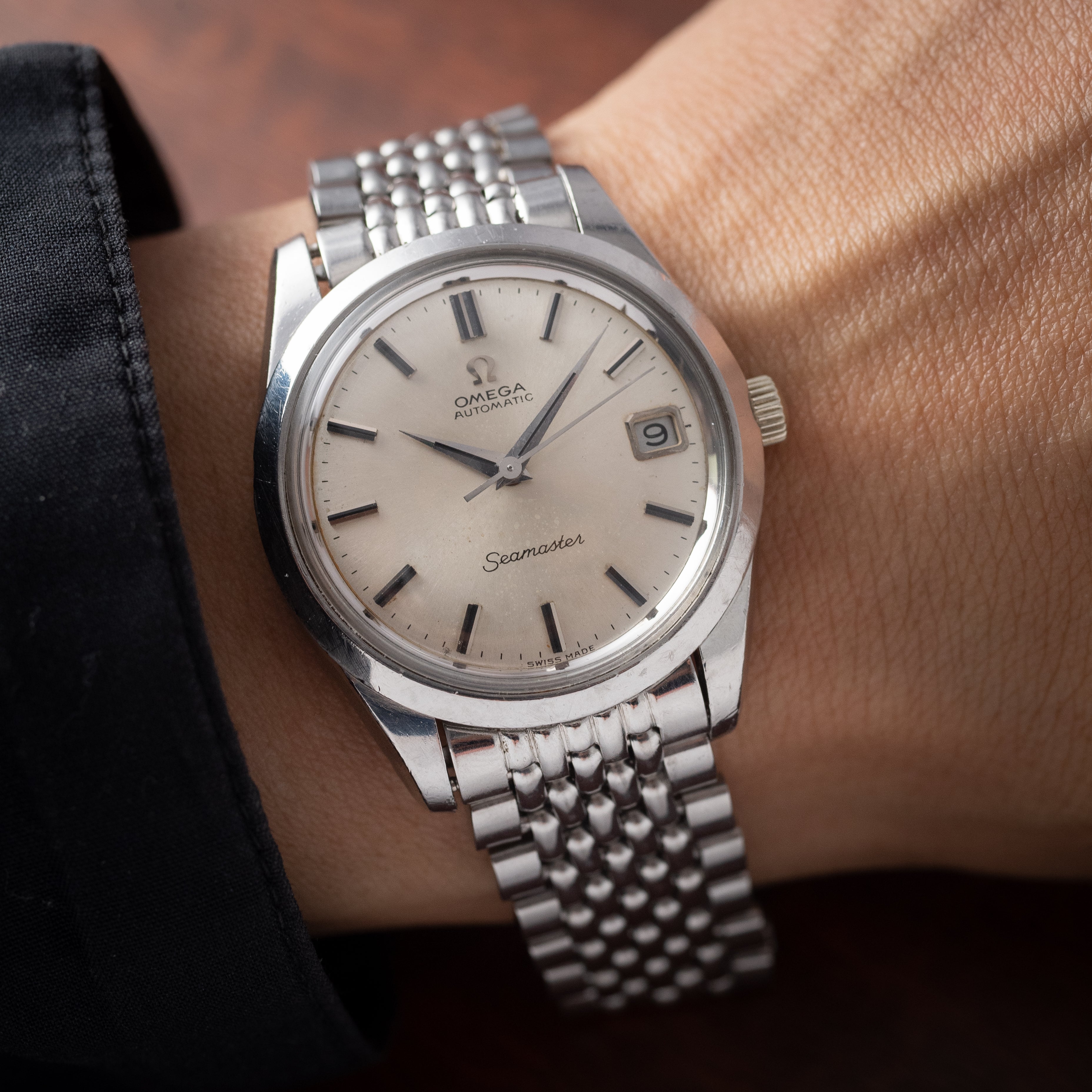 オメガ シーマスター 1967年製 Ref.166.010 ブレス付き