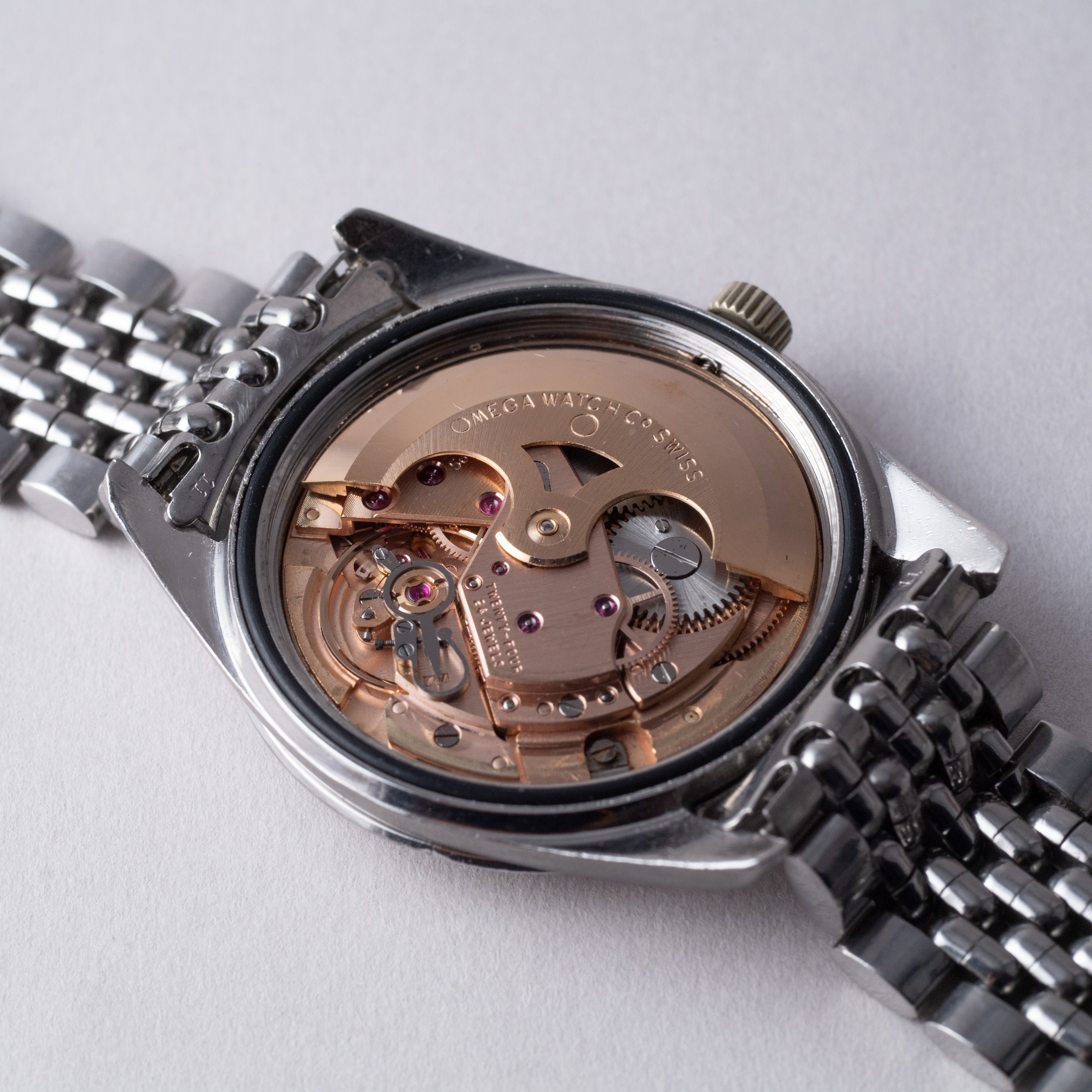 オメガ シーマスター 1967年製 Ref.166.010 ブレス付き