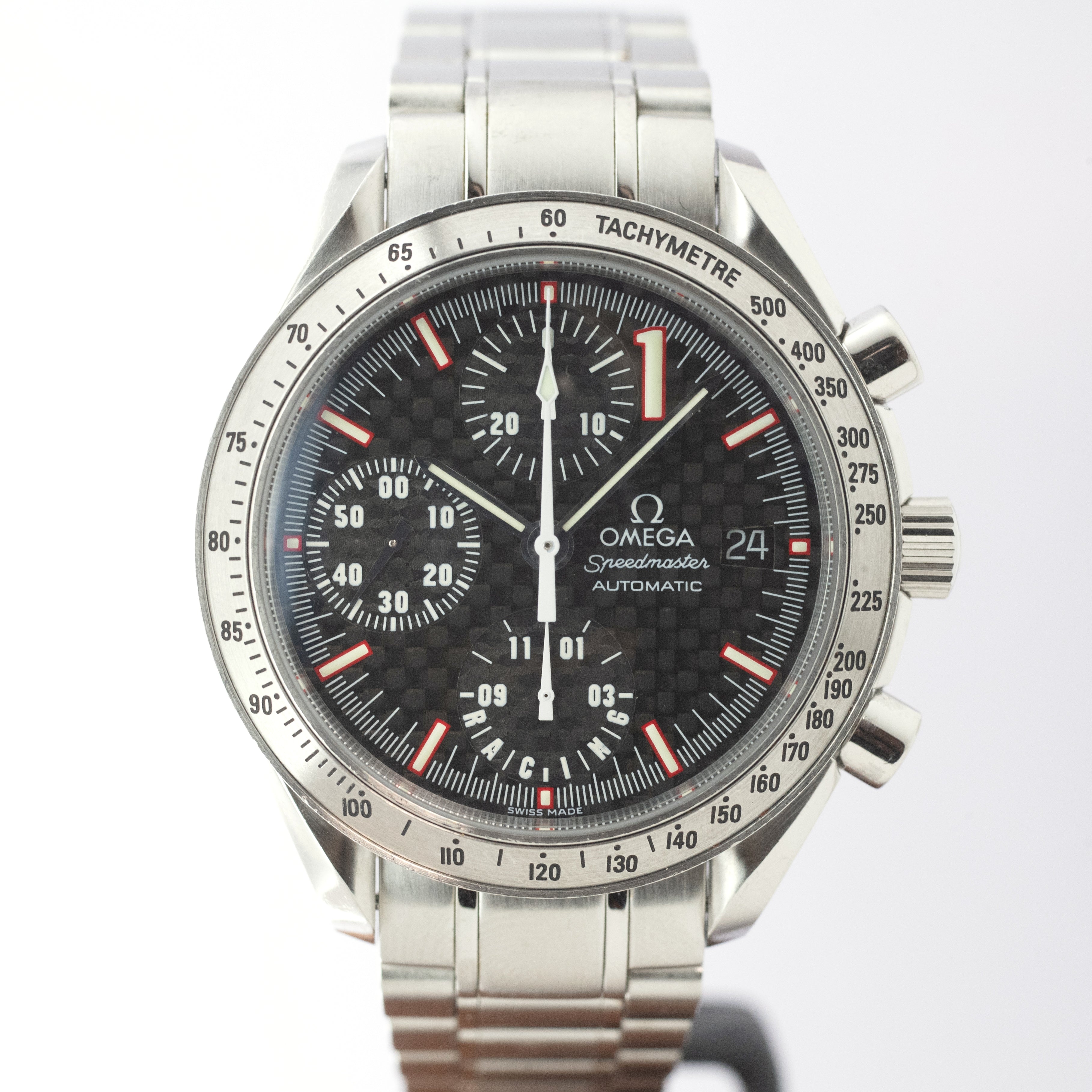 オメガ 2001年 スピードマスター シューマッハ オートマチック 限定モデル