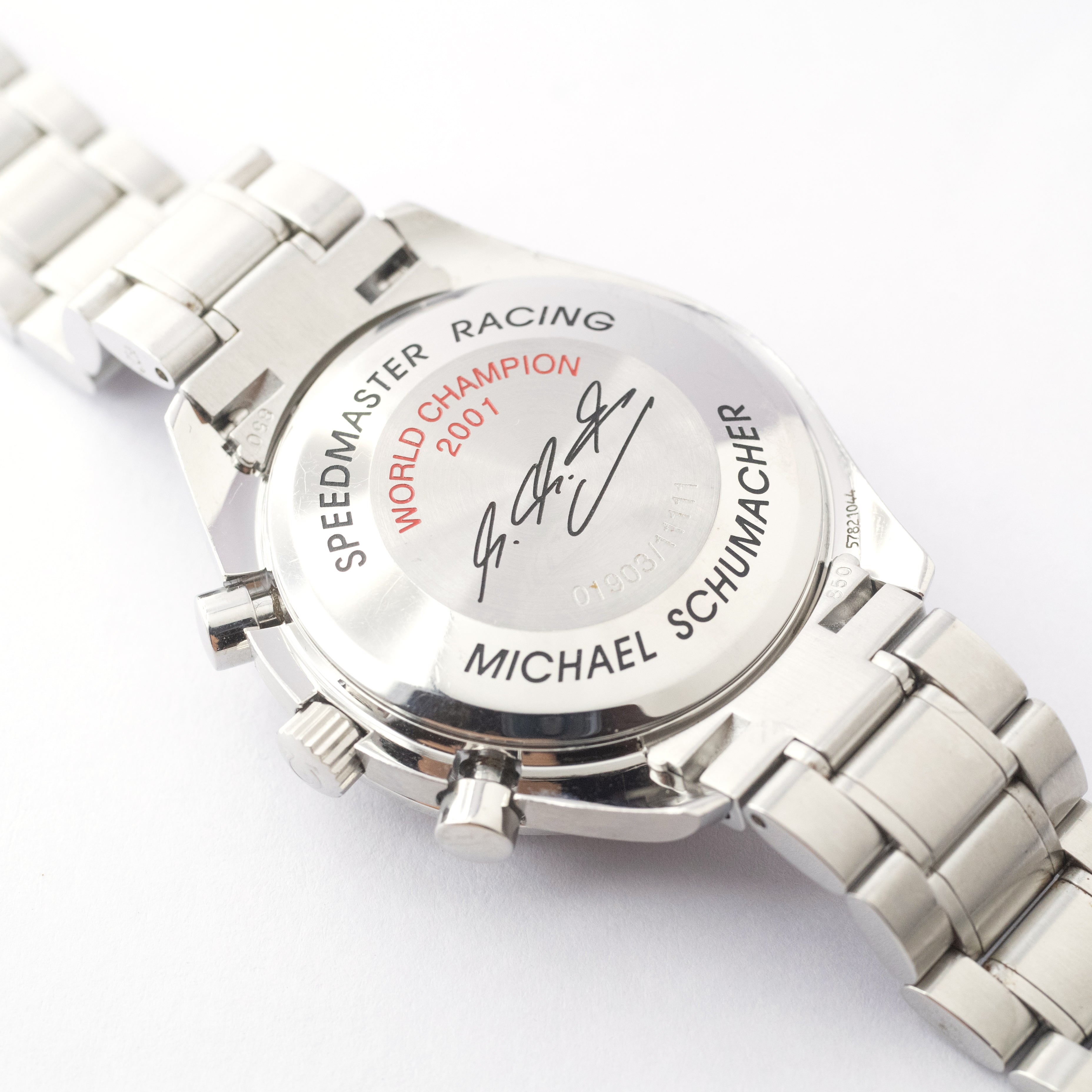 オメガ 2001年 スピードマスター シューマッハ オートマチック 限定モデル