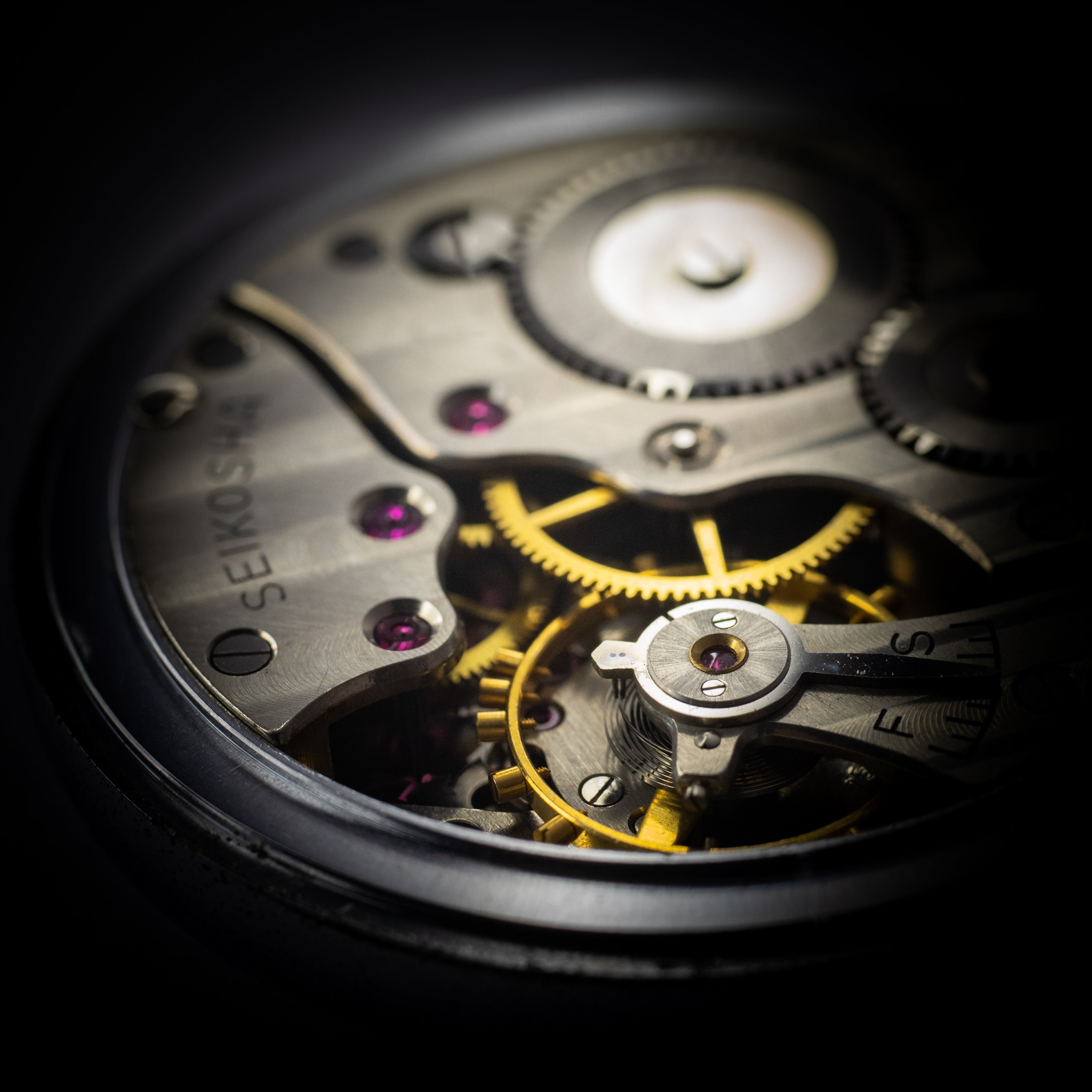 19セイコー 国鉄新幹線 1965年製/昭和40年製 懐中時計 セコンドセッティング