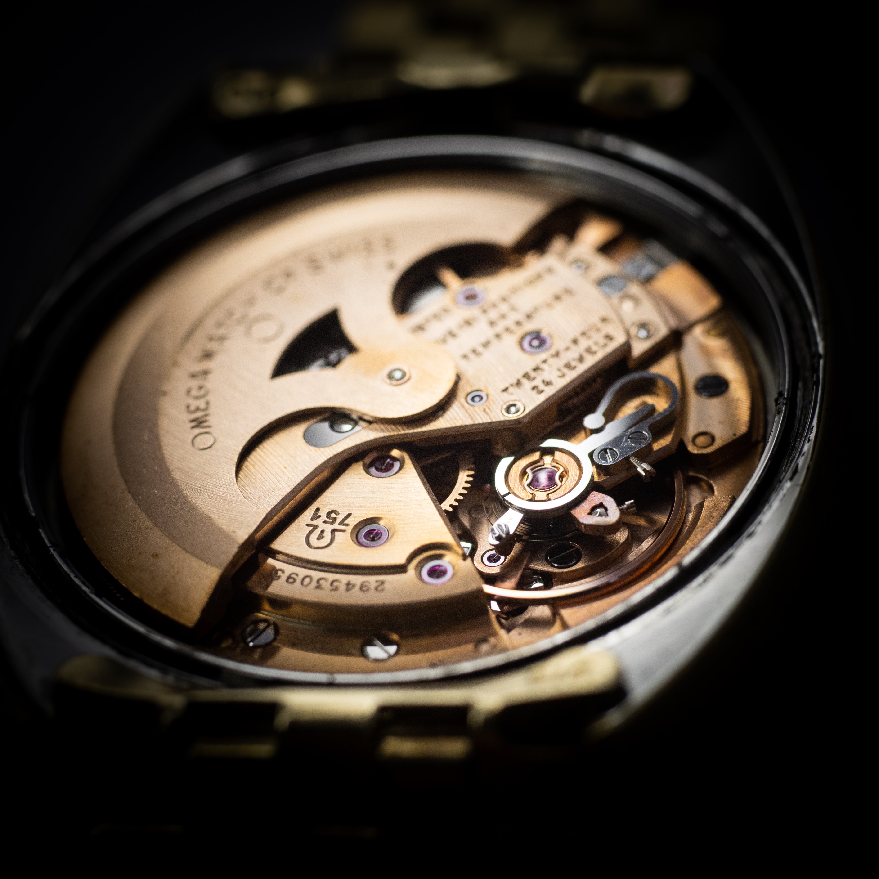 オメガ 1969年製 コンステレーション ジェンタモデル 金張り 純正ブレス