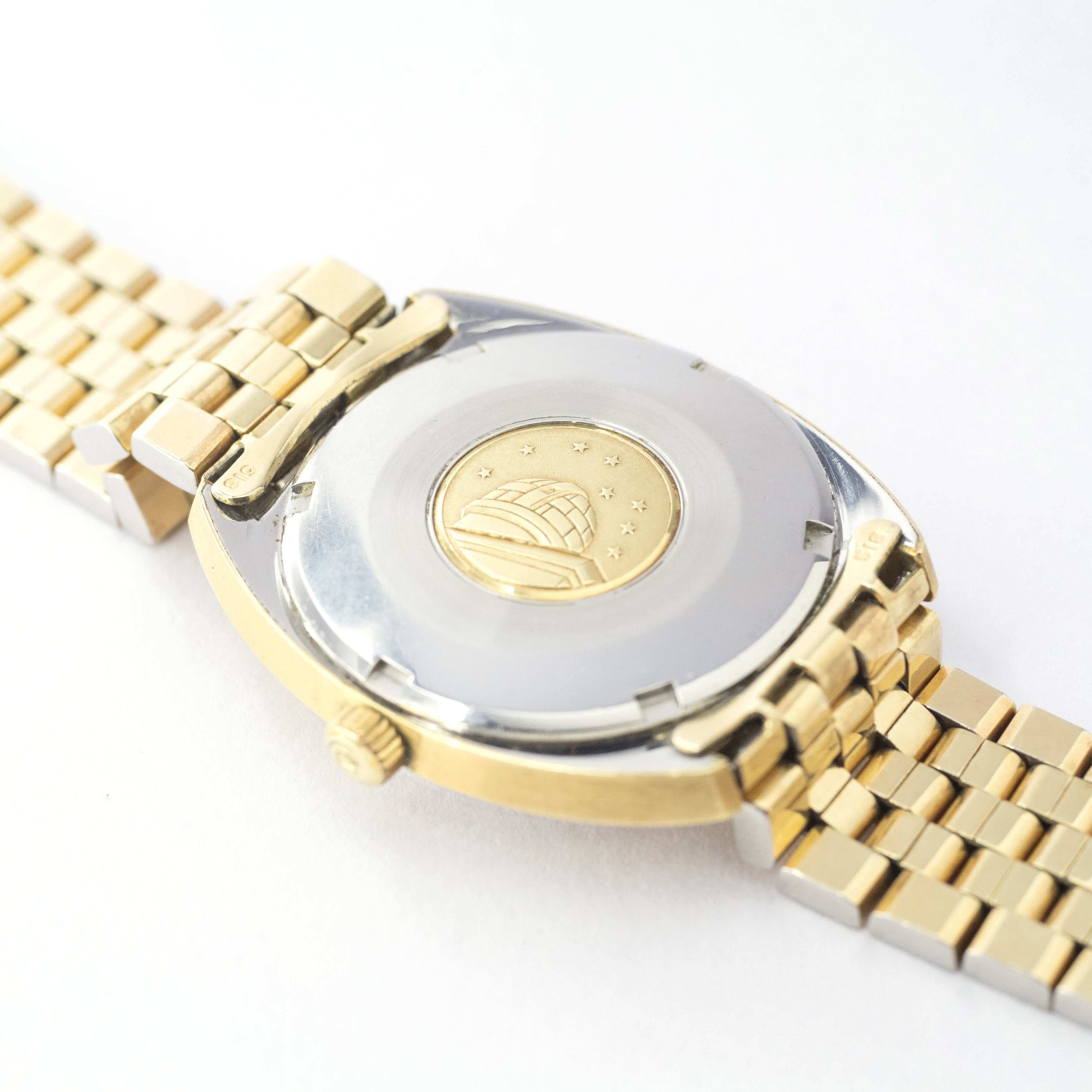 オメガ 1969年製 コンステレーション ジェンタモデル 金張り 純正ブレス