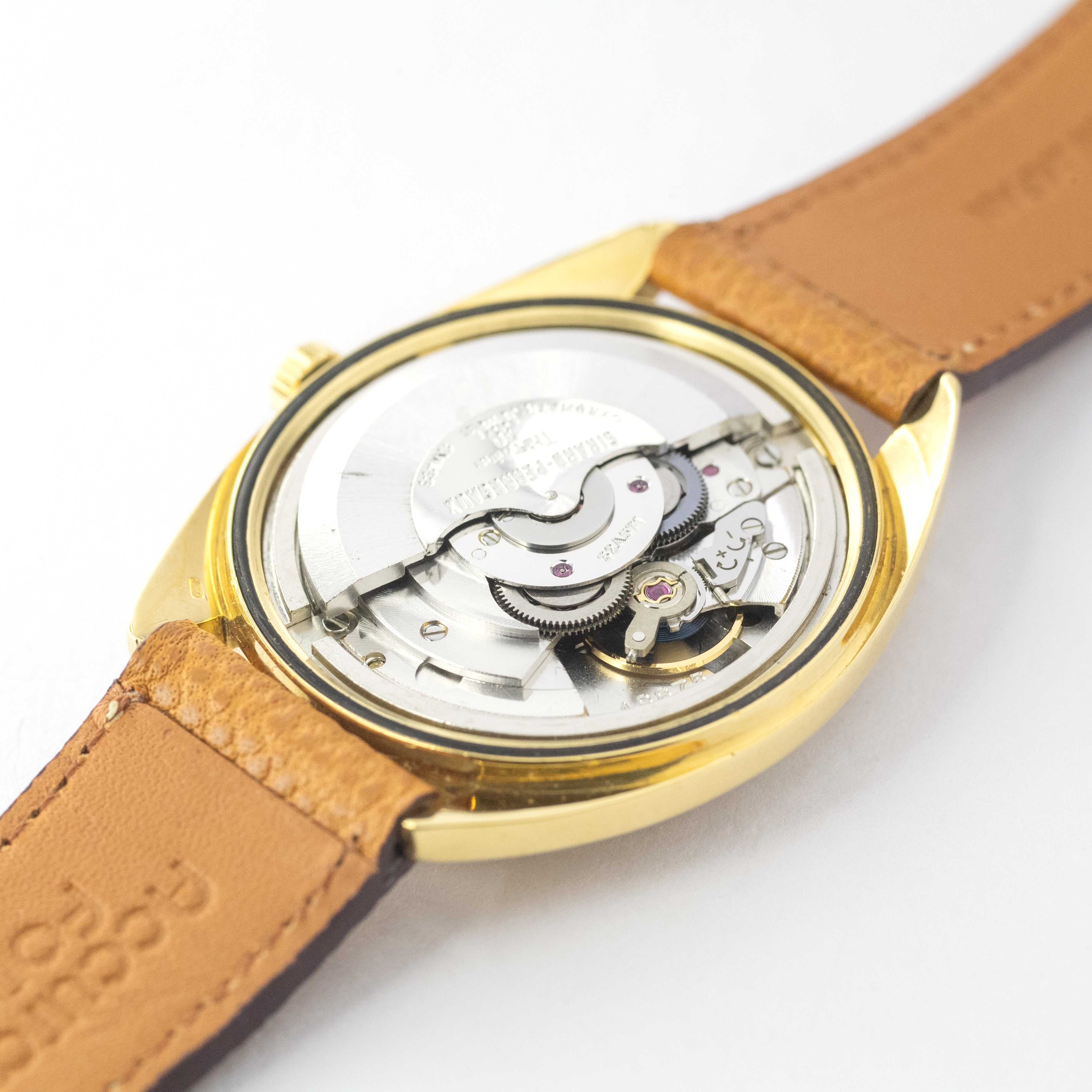 ジラールペルゴ クロノメーターHF 18KYG Cal.32A 10振動36000 1967~69年製