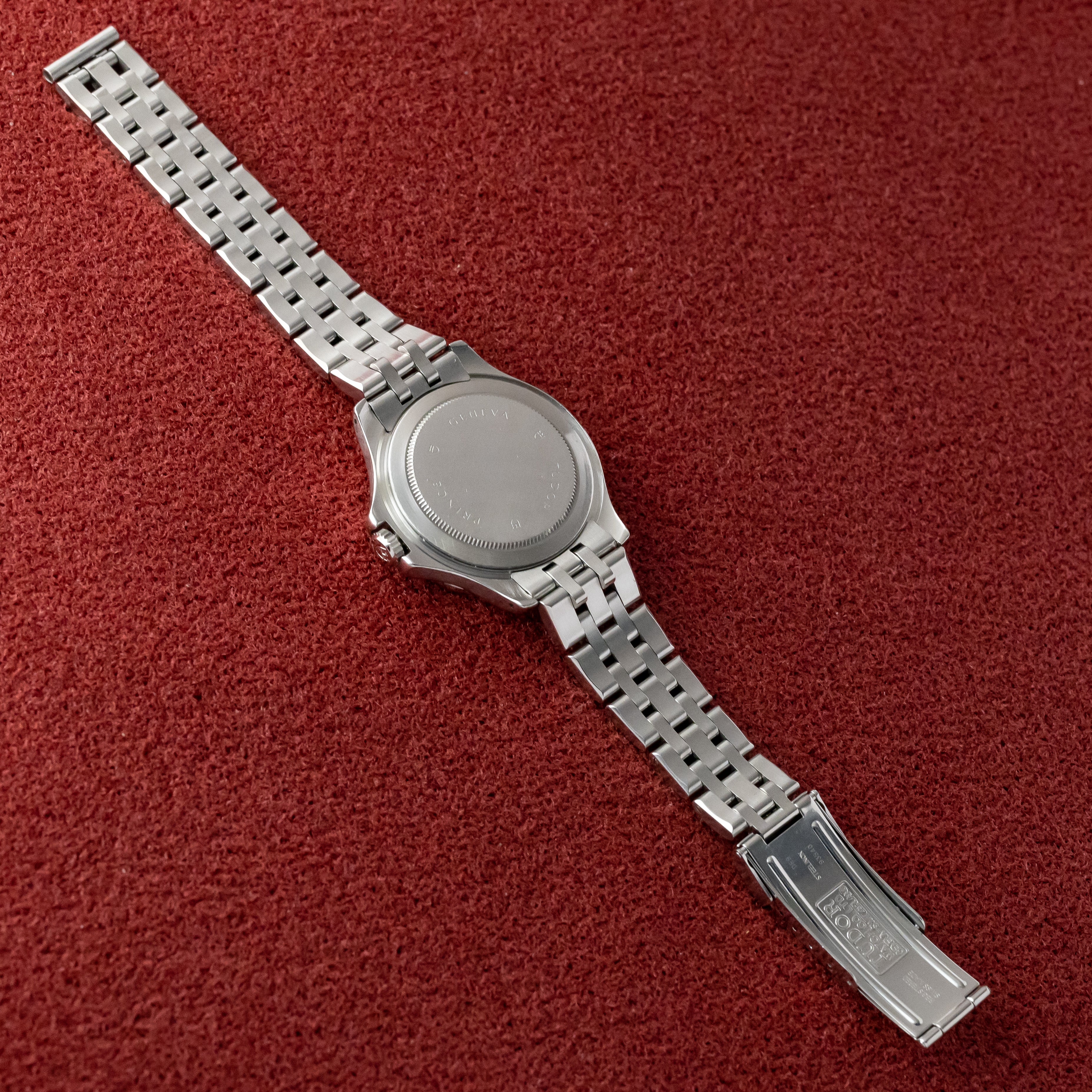 チューダー ハイドロノート ブルーダイヤル 2001年製 箱、ギャランティー付き