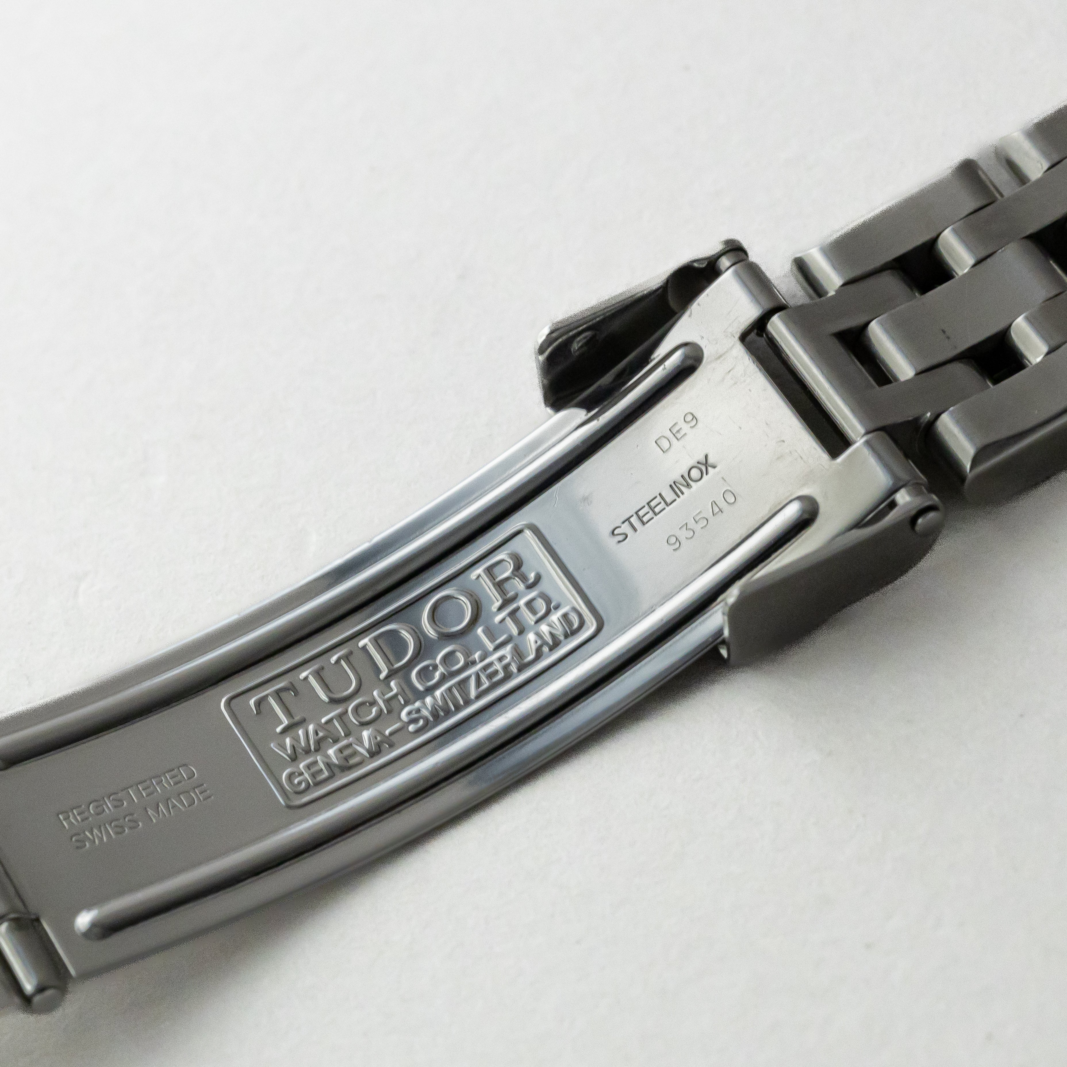 チューダー ハイドロノート ブルーダイヤル 2001年製 箱、ギャランティー付き