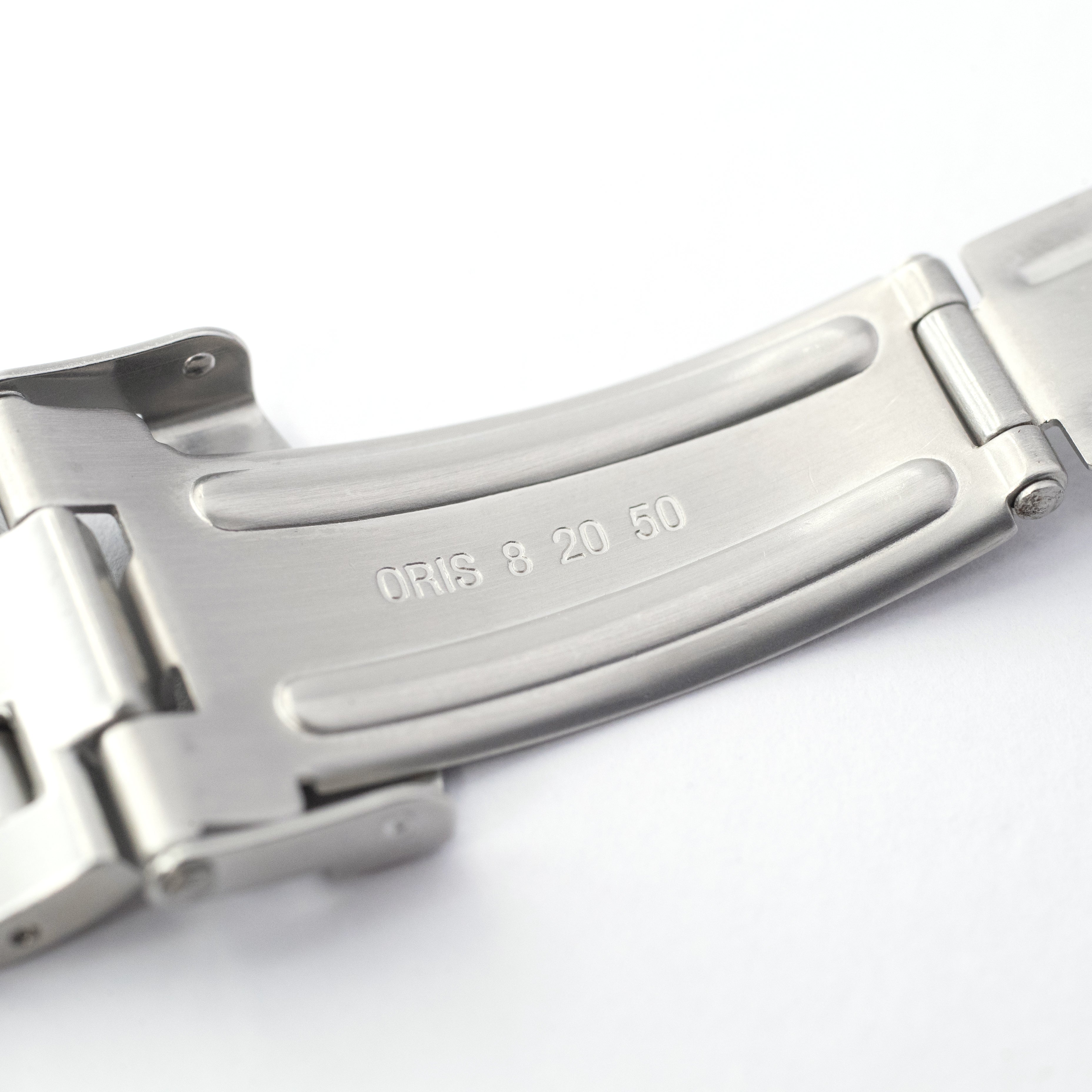 オリス ビッククラウン デイデイト 裏蓋スケルトン 自動巻き 純正ステンレスブレス