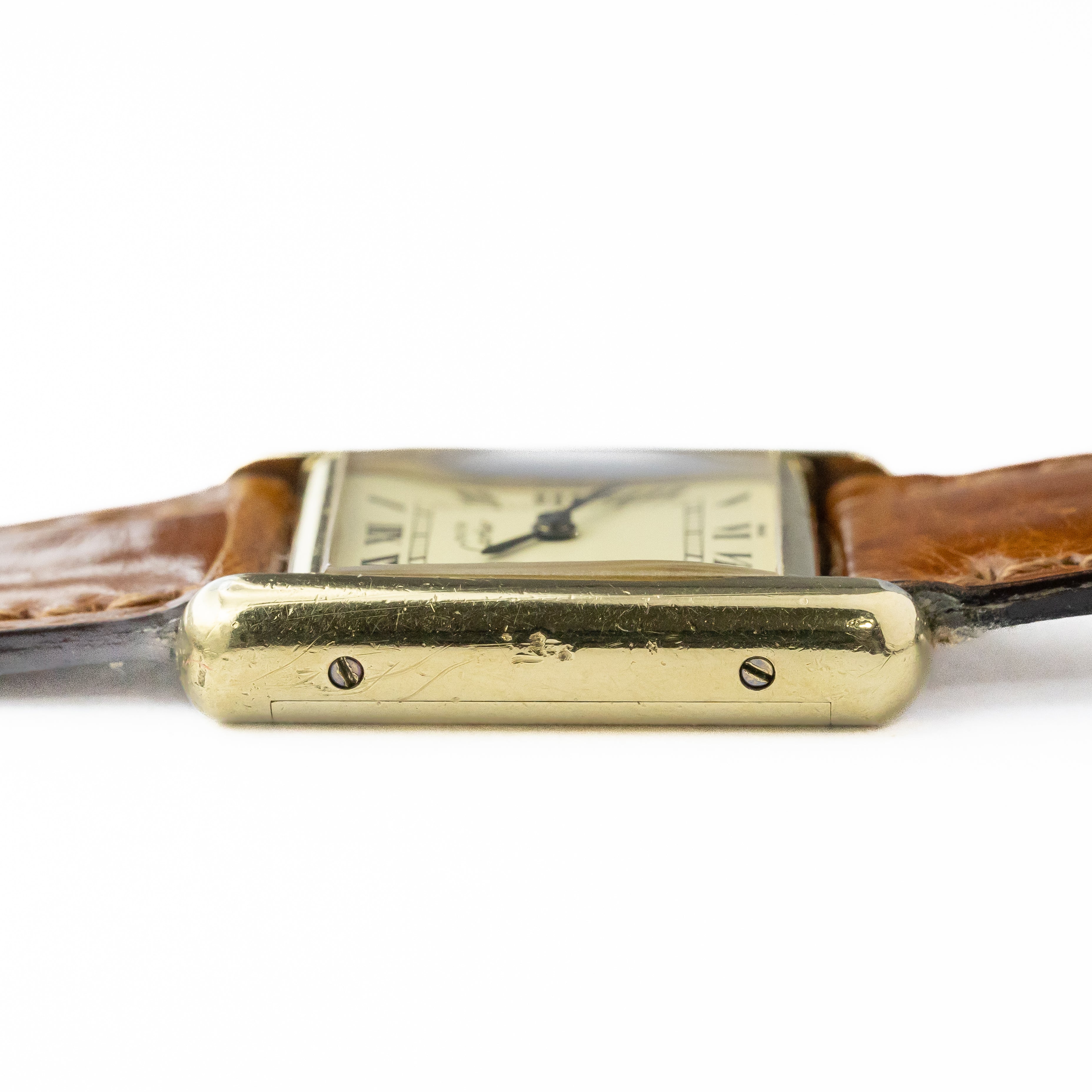 カルティエ マストタンクレディース SMサイズ 1980年代 アイボリーローマン