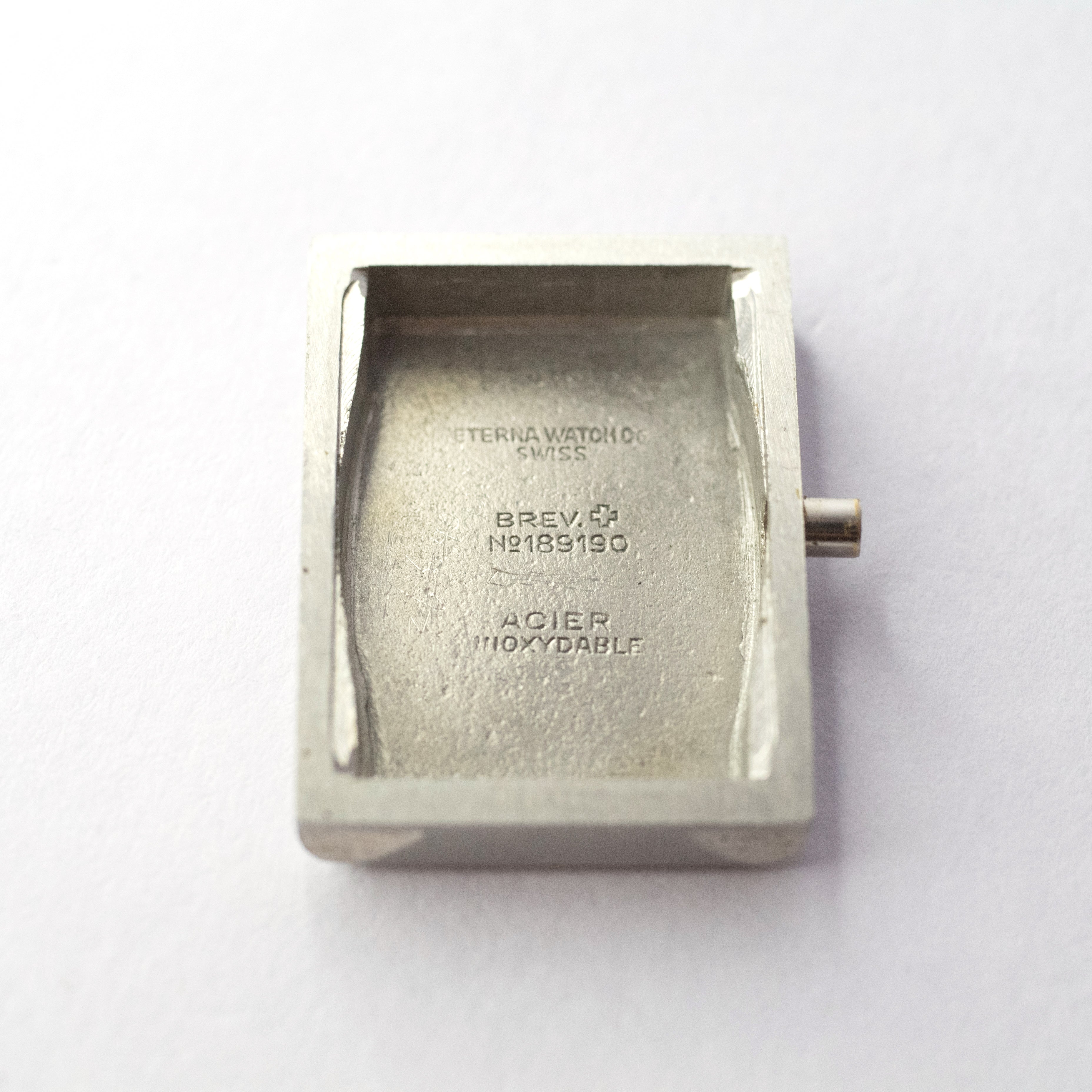エテルナ レクタングル クラムシェルケース 1940年代 手巻き
