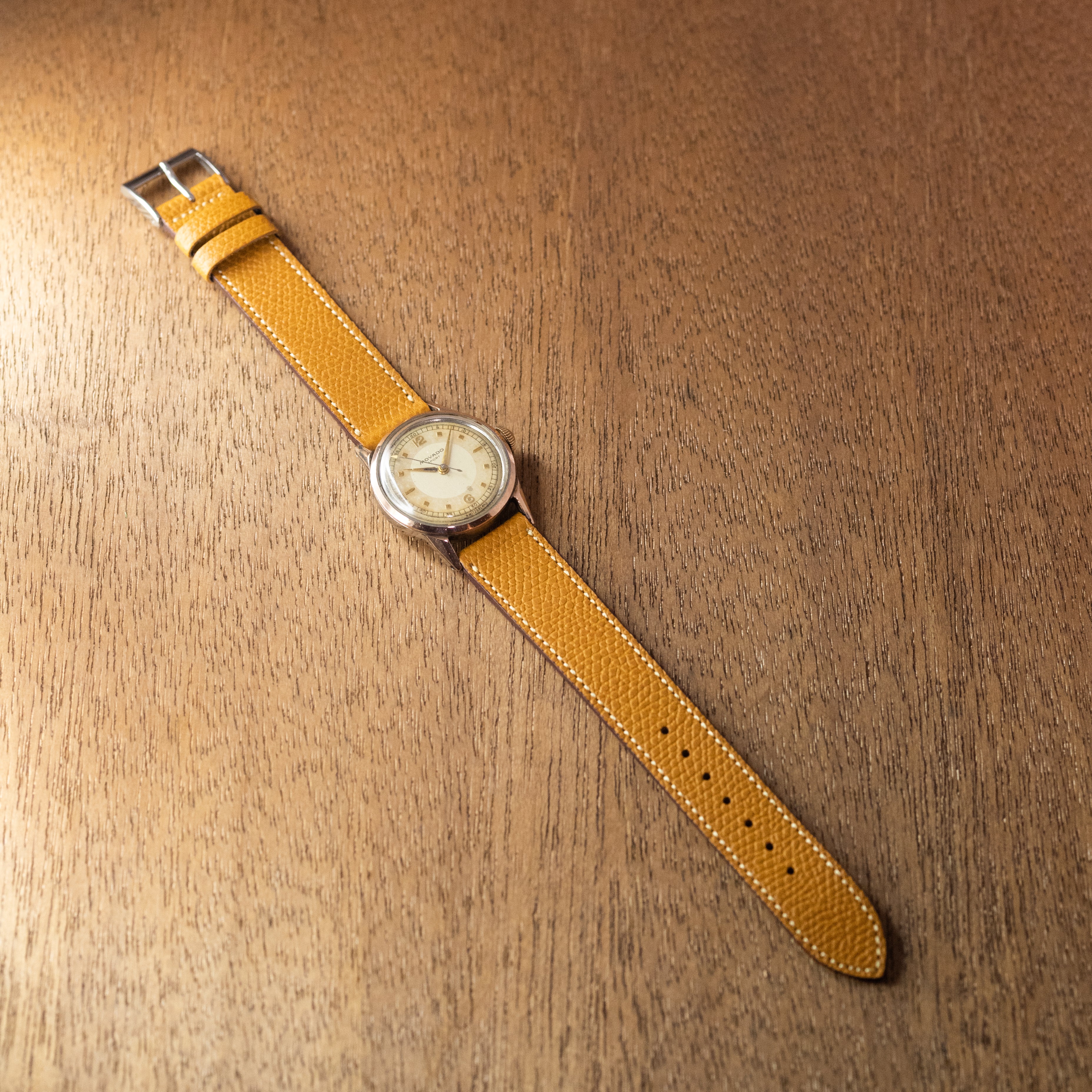 モバード PGケース ラウンド 手巻き 1940年代 ユニセックスサイズ