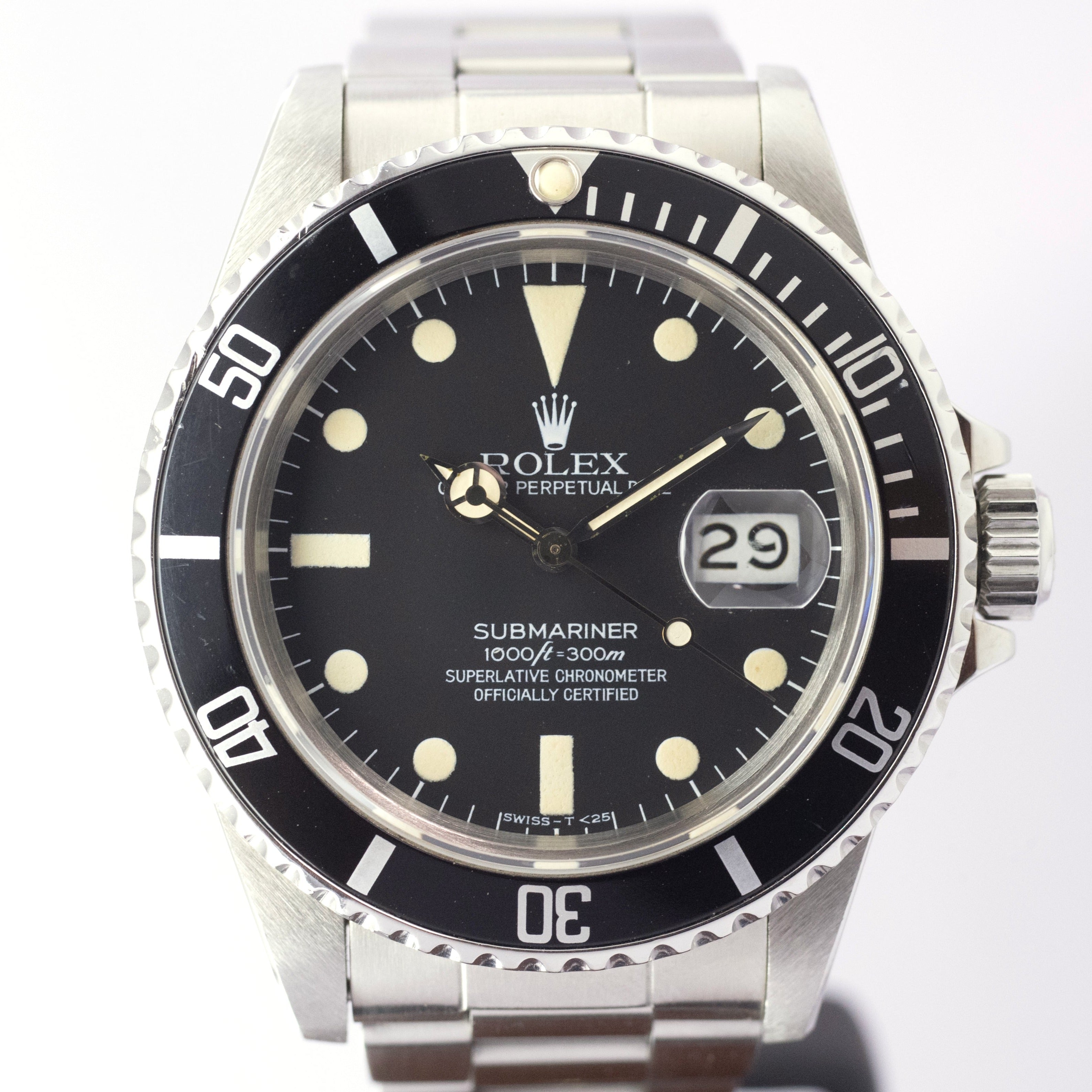 ロレックス サブマリーナー 1981年製 Ref.16800フチなし