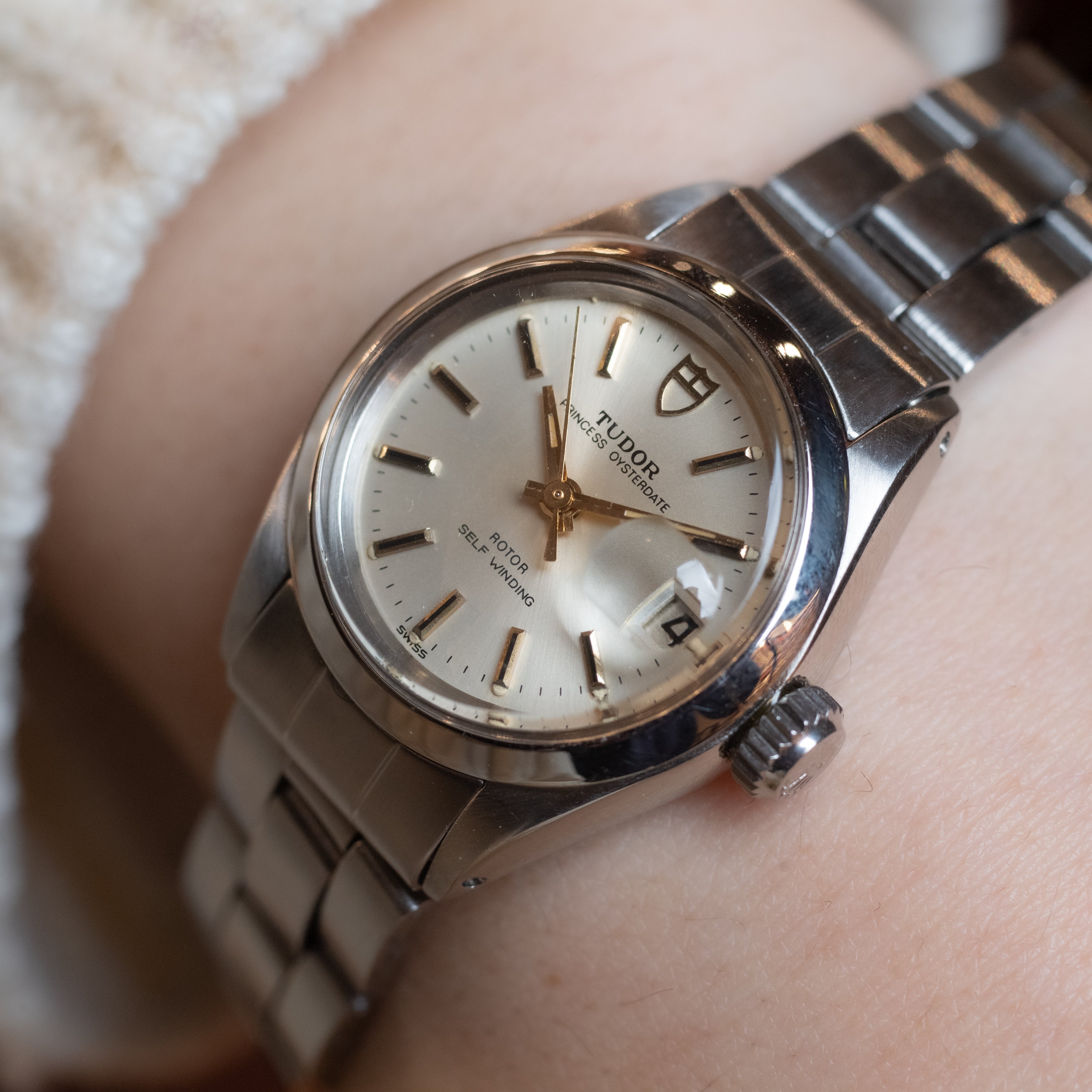 TUDOR レディース 1981年製 プリンセスオイスターデイト