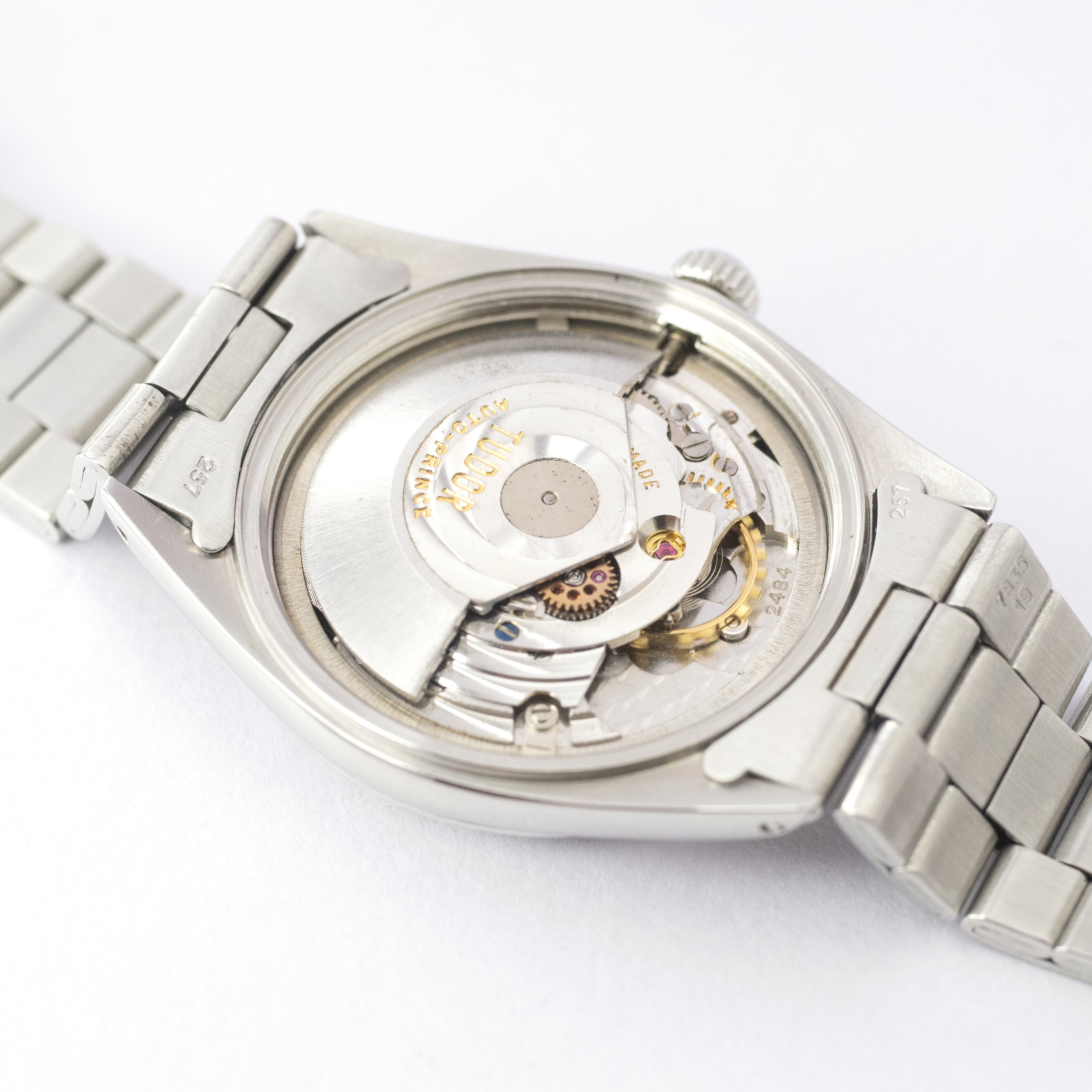 TUDOR デカ薔薇 1964年製 プリンスオイスターデイト オートマチック ブラックダイヤル