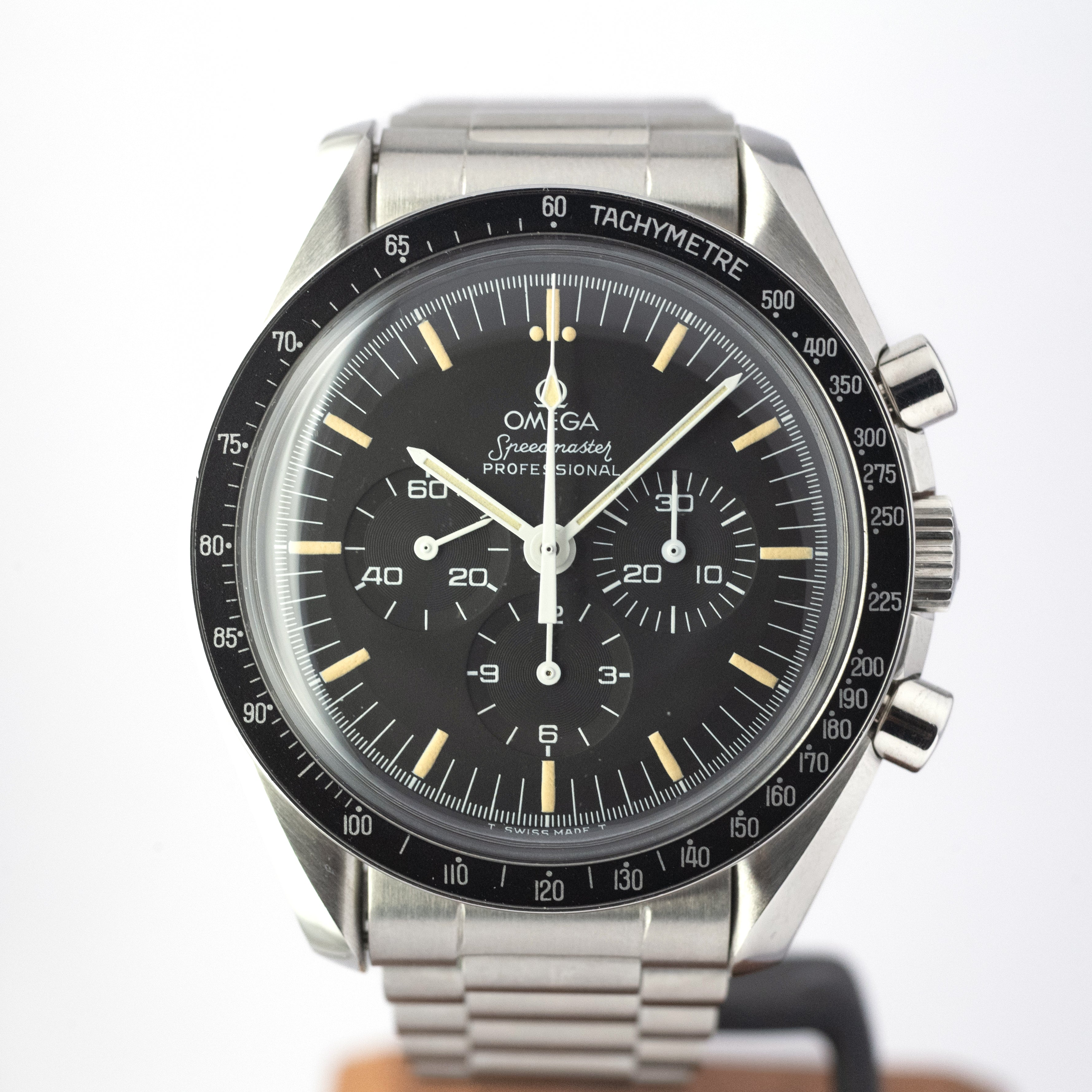 オメガ 1986年製 スピードマスター プロフェッショナル 5th 赤金 スケルトン