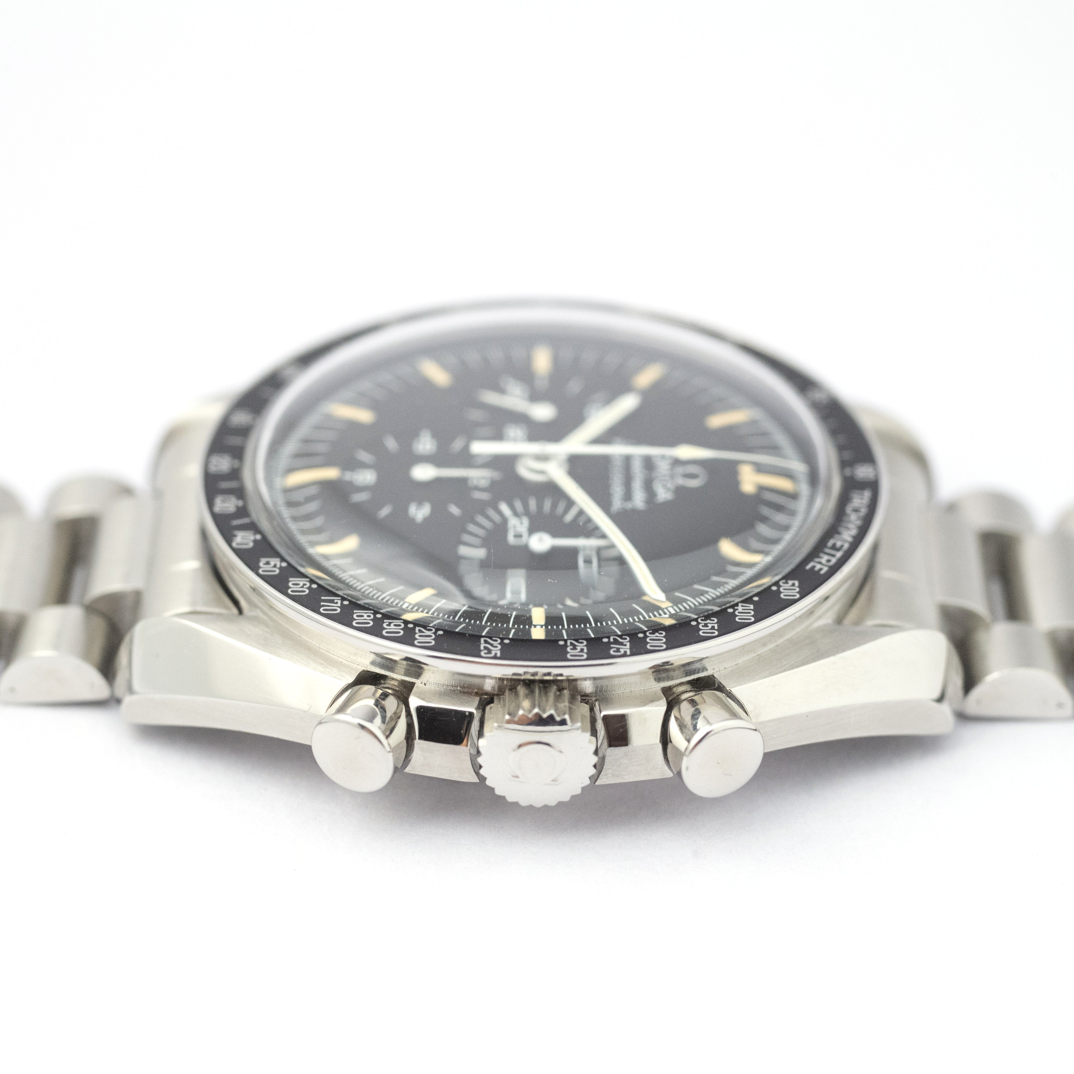 オメガ 1986年製 スピードマスター プロフェッショナル 5th 赤金 スケルトン