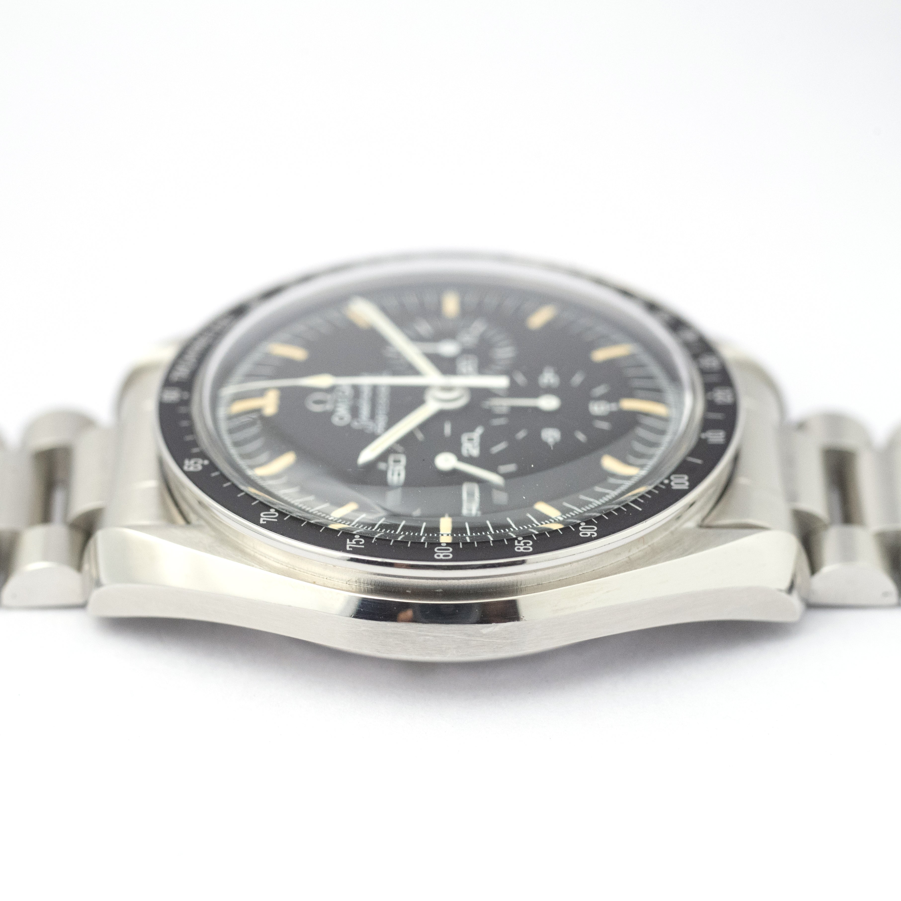 オメガ 1986年製 スピードマスター プロフェッショナル 5th 赤金 スケルトン