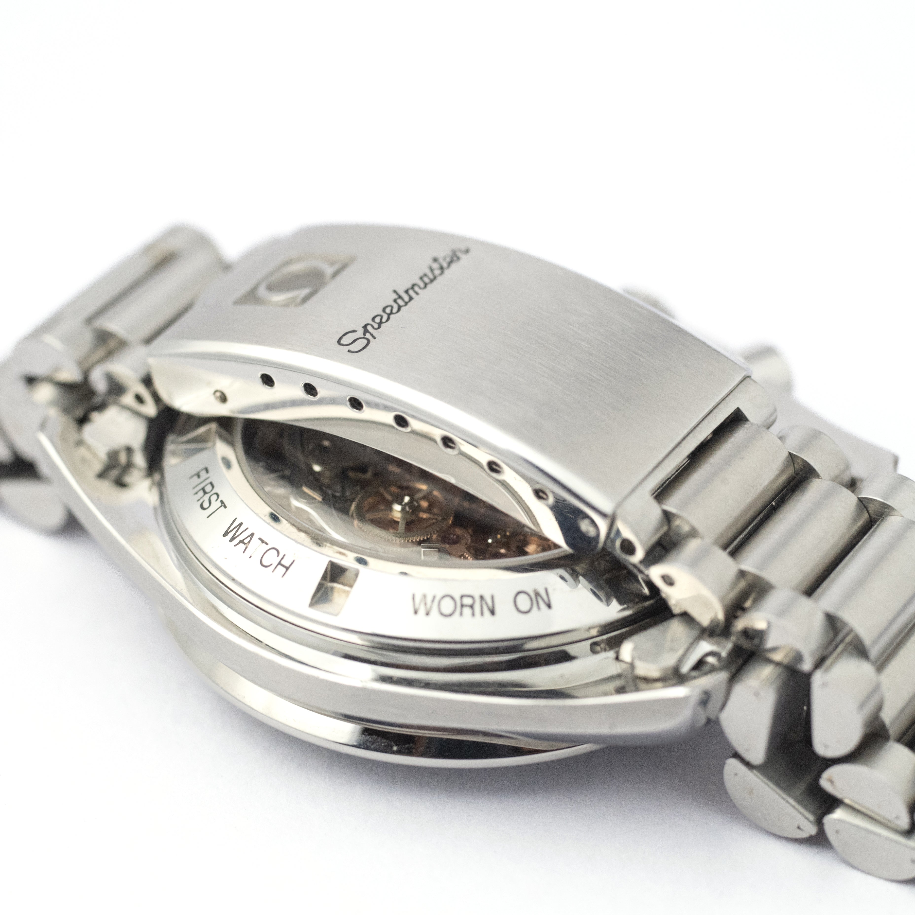 オメガ 1986年製 スピードマスター プロフェッショナル 5th 赤金 スケルトン