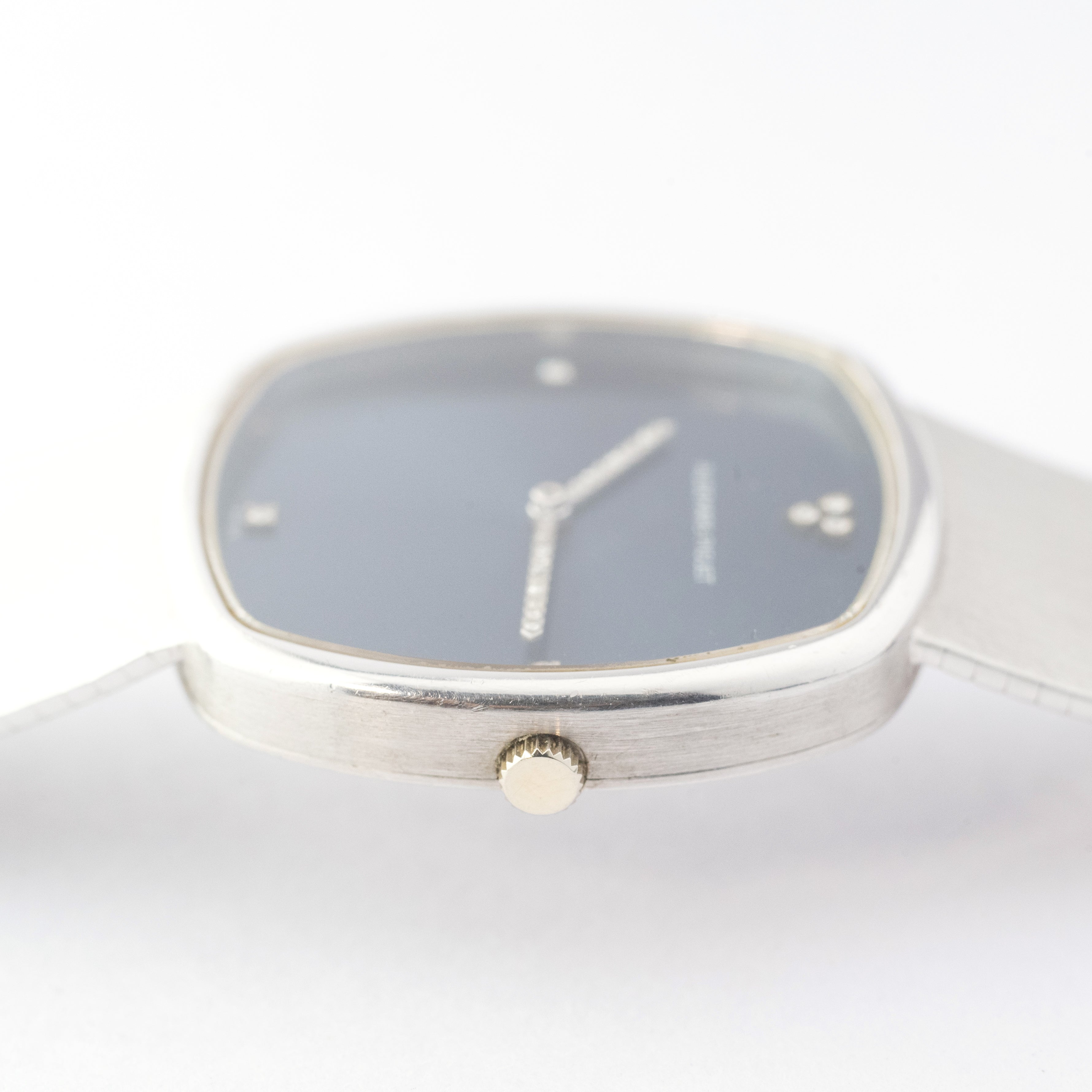 オーデマ・ピゲ 18金ホワイトゴールド ダイヤ針 1980年代製 手巻き